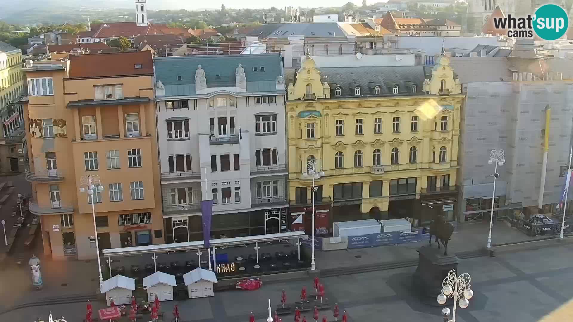 Ban Jelačić live cam Zagreb – Hotel Dubrovnik