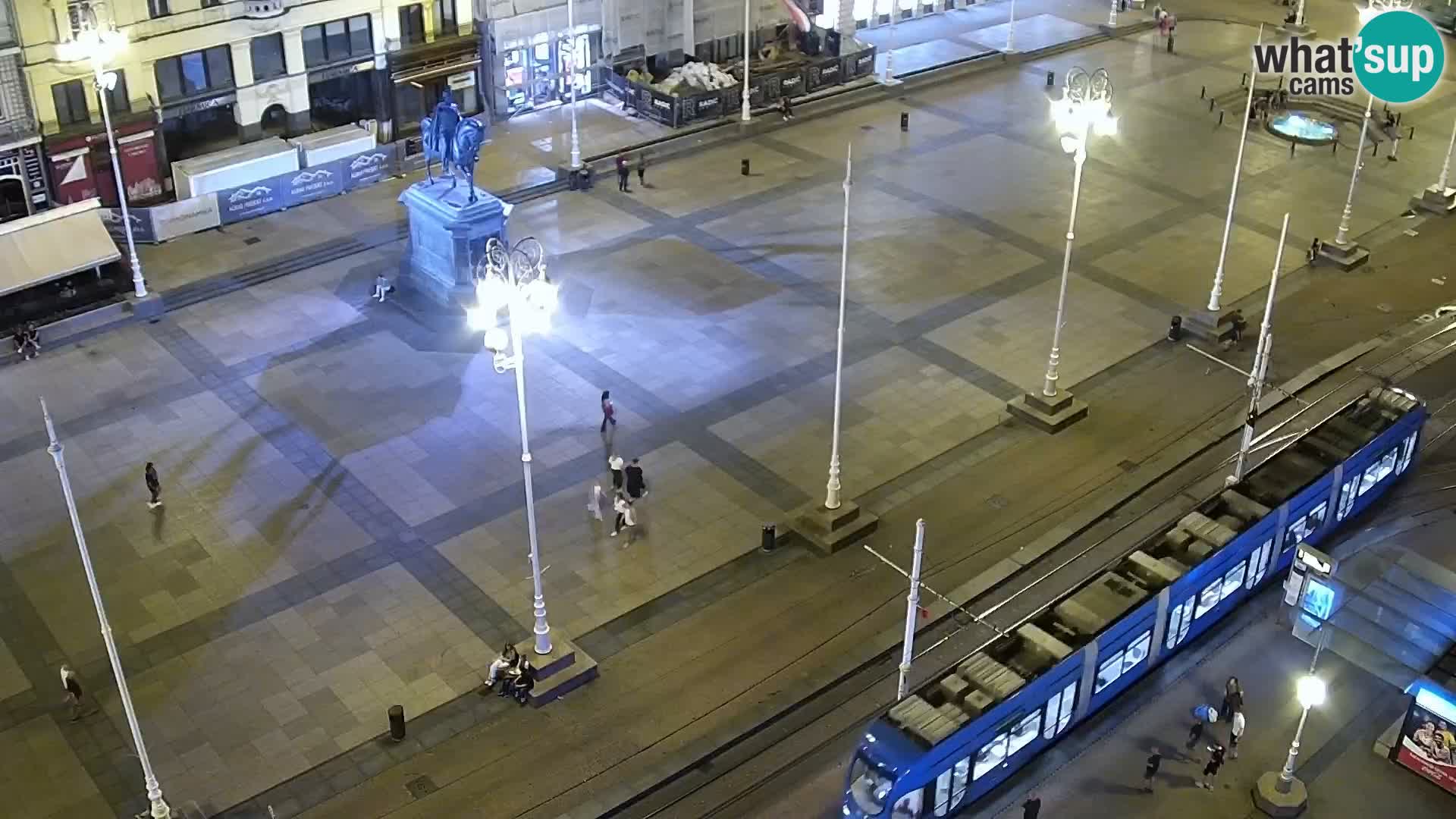 Ban Jelačić Platz  Live webcam Zagreb – Hotel Dubrovnik