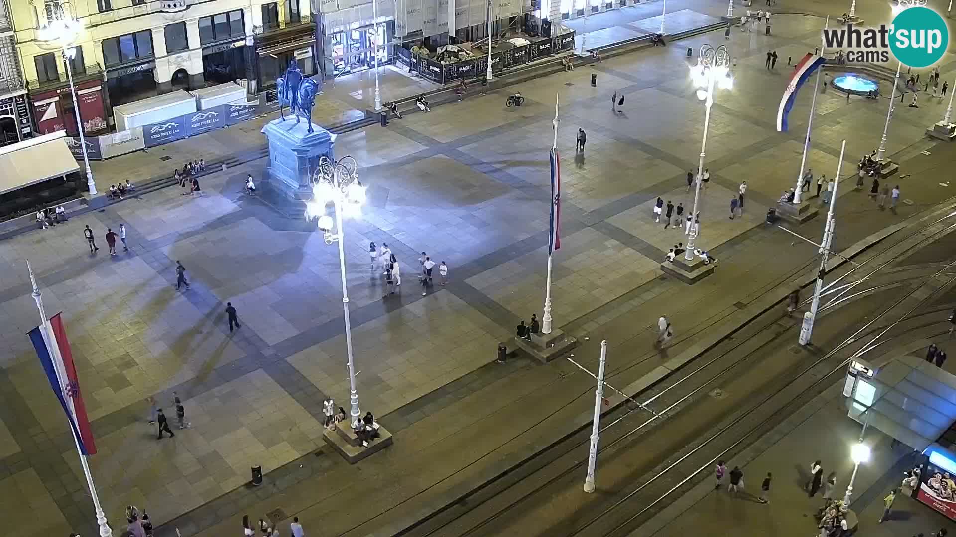 Ban Jelačić live cam Zagreb – Hotel Dubrovnik