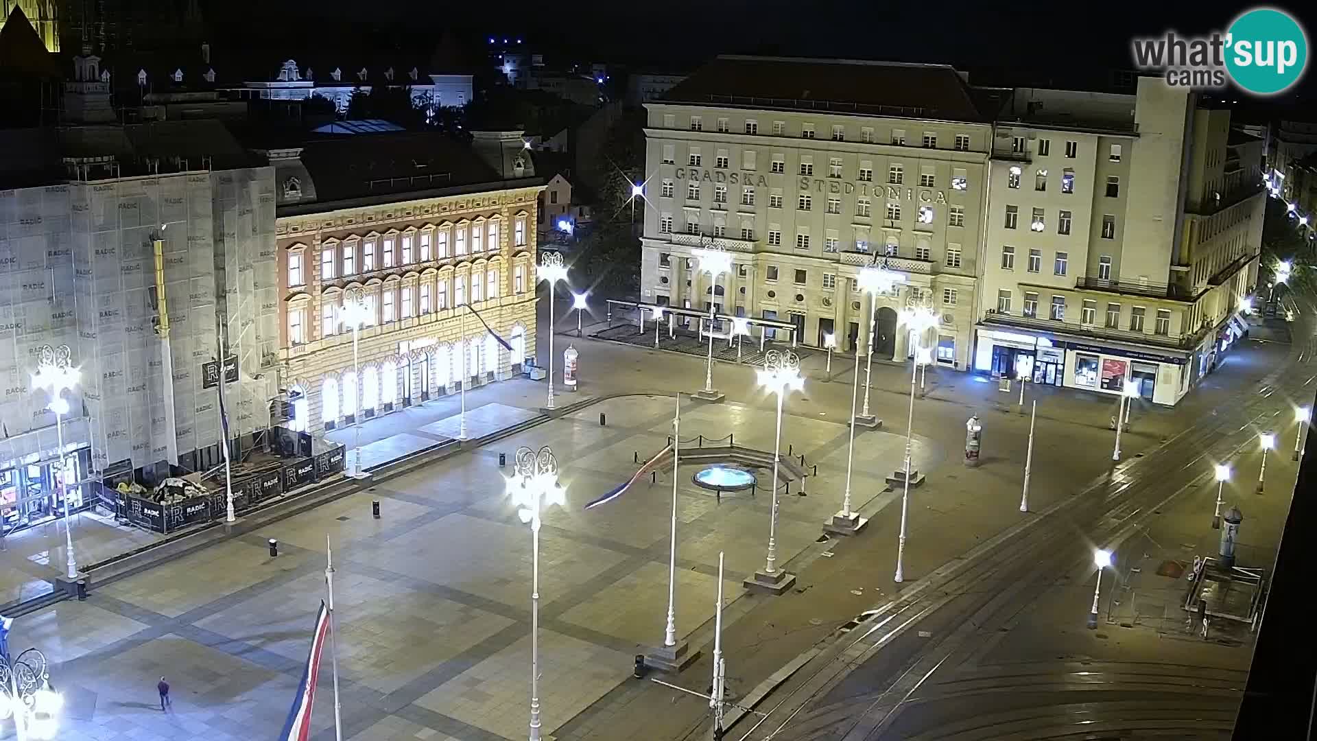 LIVE Webcam Zagreb Hotel Dubrovnik | Ban Jelačić square