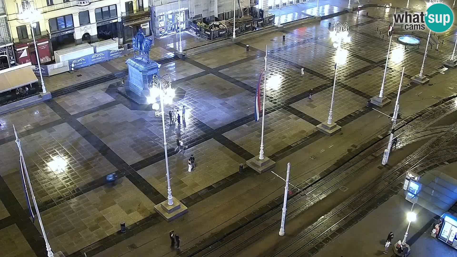 Ban Jelačić Platz Live webcam Zagreb – Hotel Dubrovnik