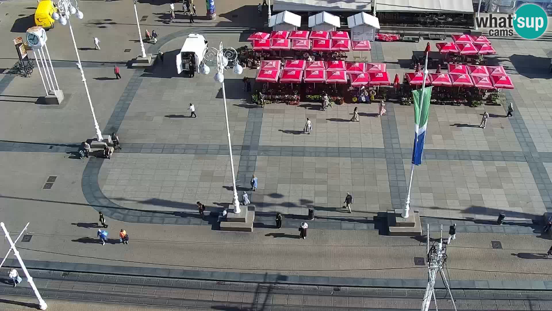 LIVE Webcam Zagreb Hotel Dubrovnik | Ban Jelačić square