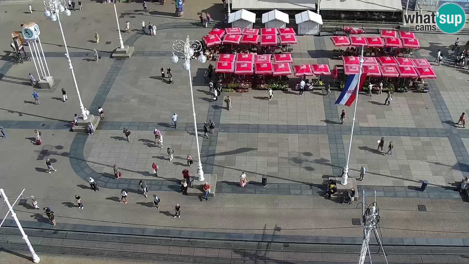 Ban Jelačić Platz Live webcam Zagreb – Hotel Dubrovnik