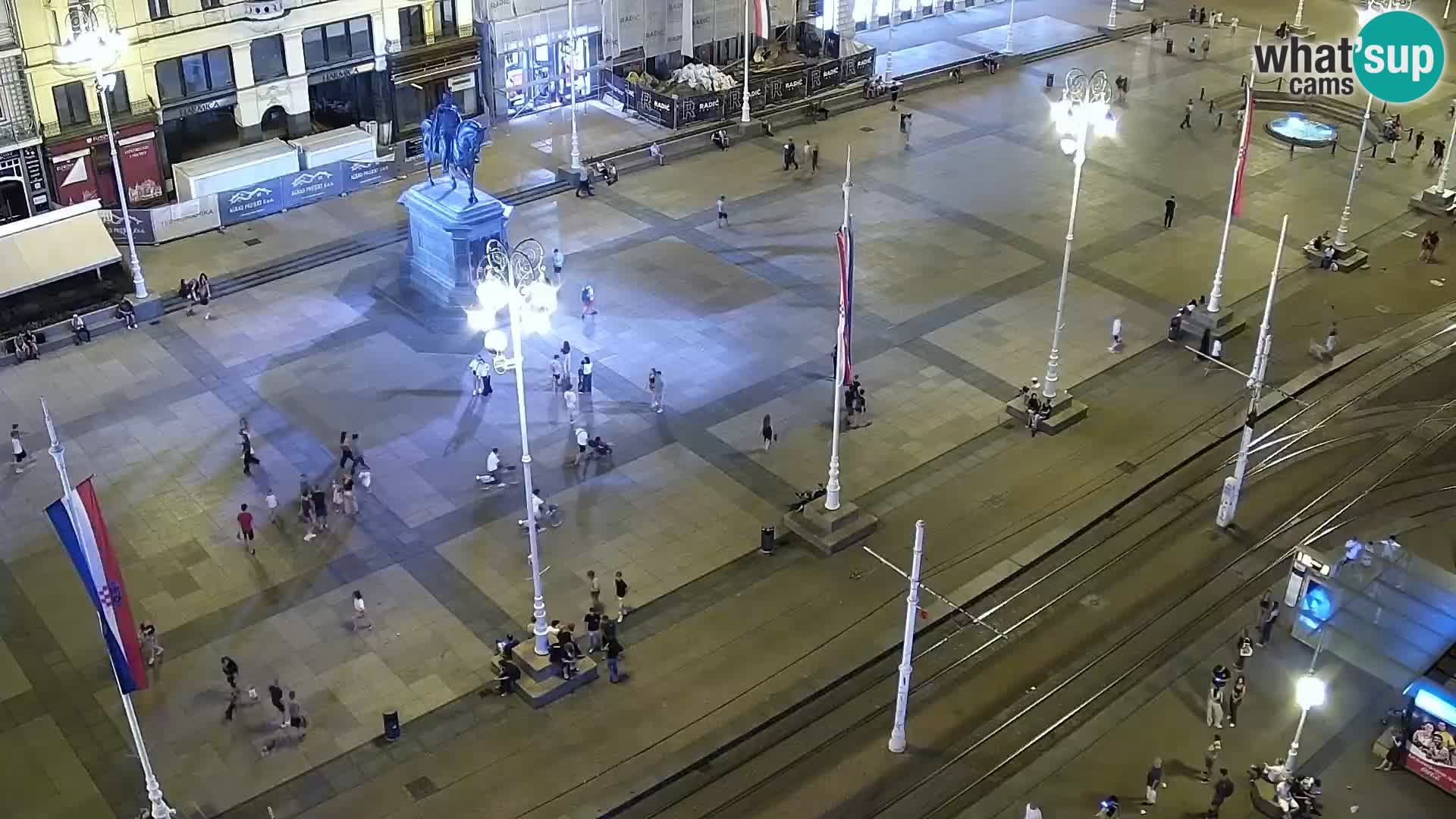 Ban Jelačić live cam Zagreb – Hotel Dubrovnik