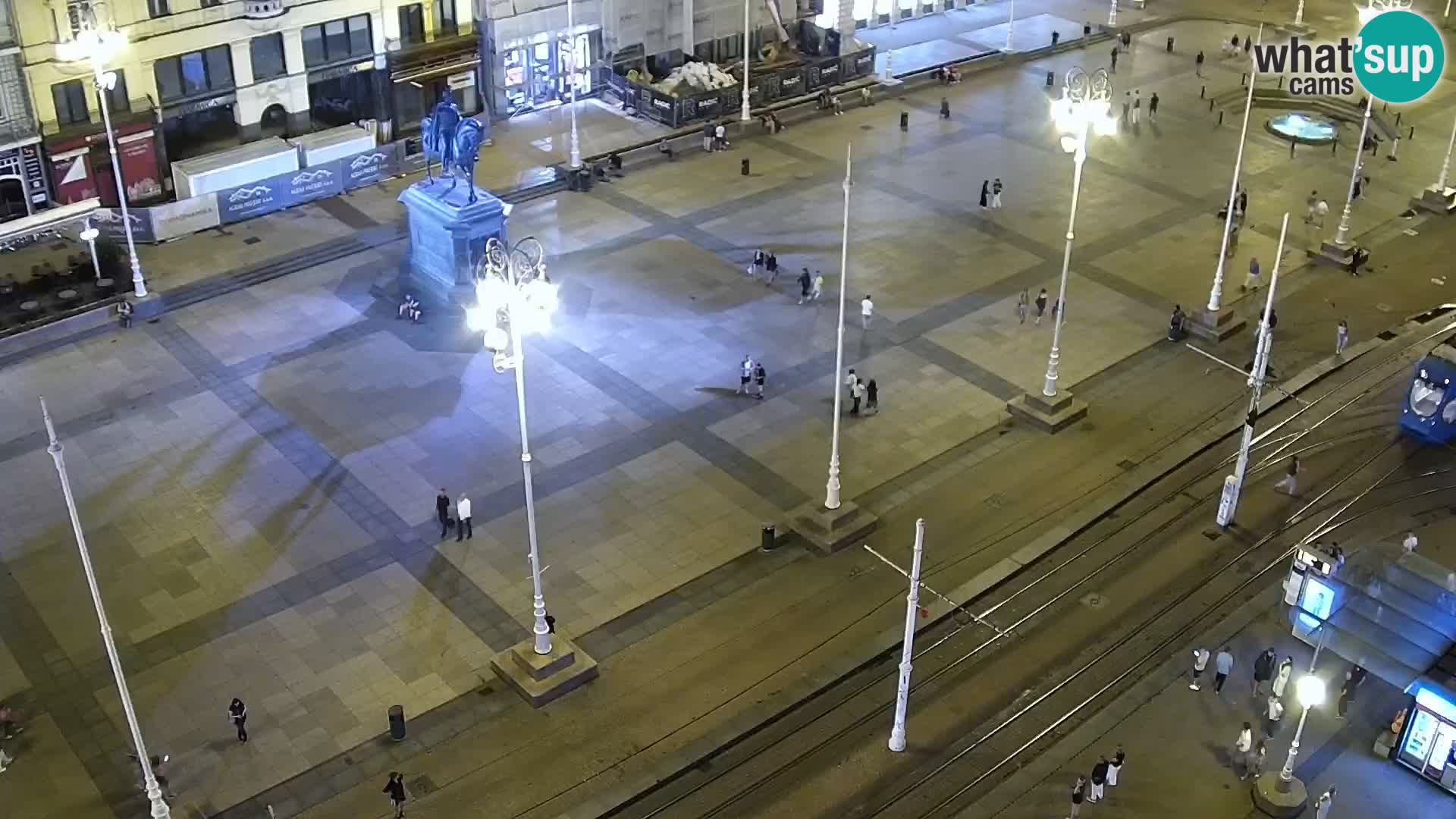 Piazza Ban Jelačić livecam Zagreb – Hotel Dubrovnik