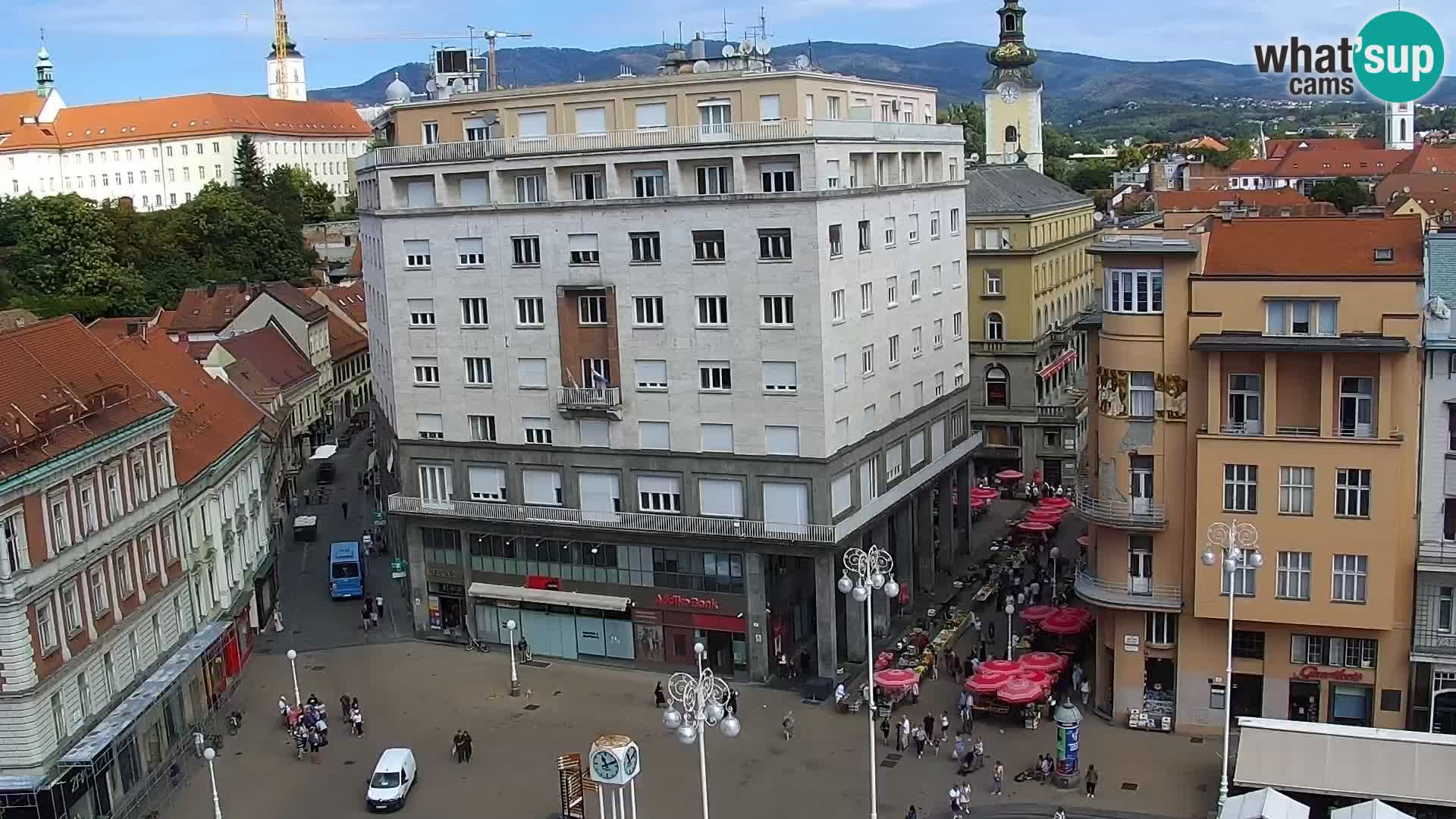 Ban Jelačić live cam Zagreb – Hotel Dubrovnik