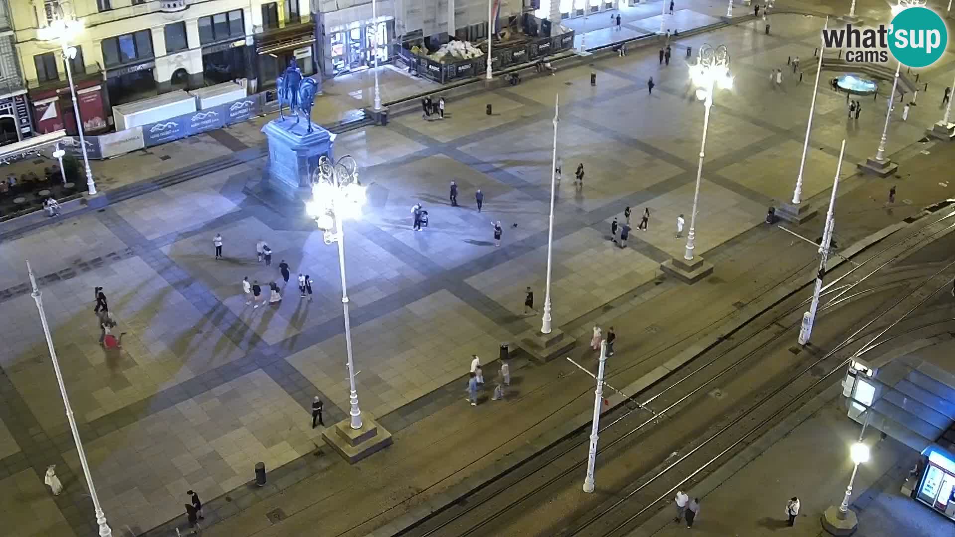 LIVE Webcam Zagreb Hotel Dubrovnik | Ban Jelačić square