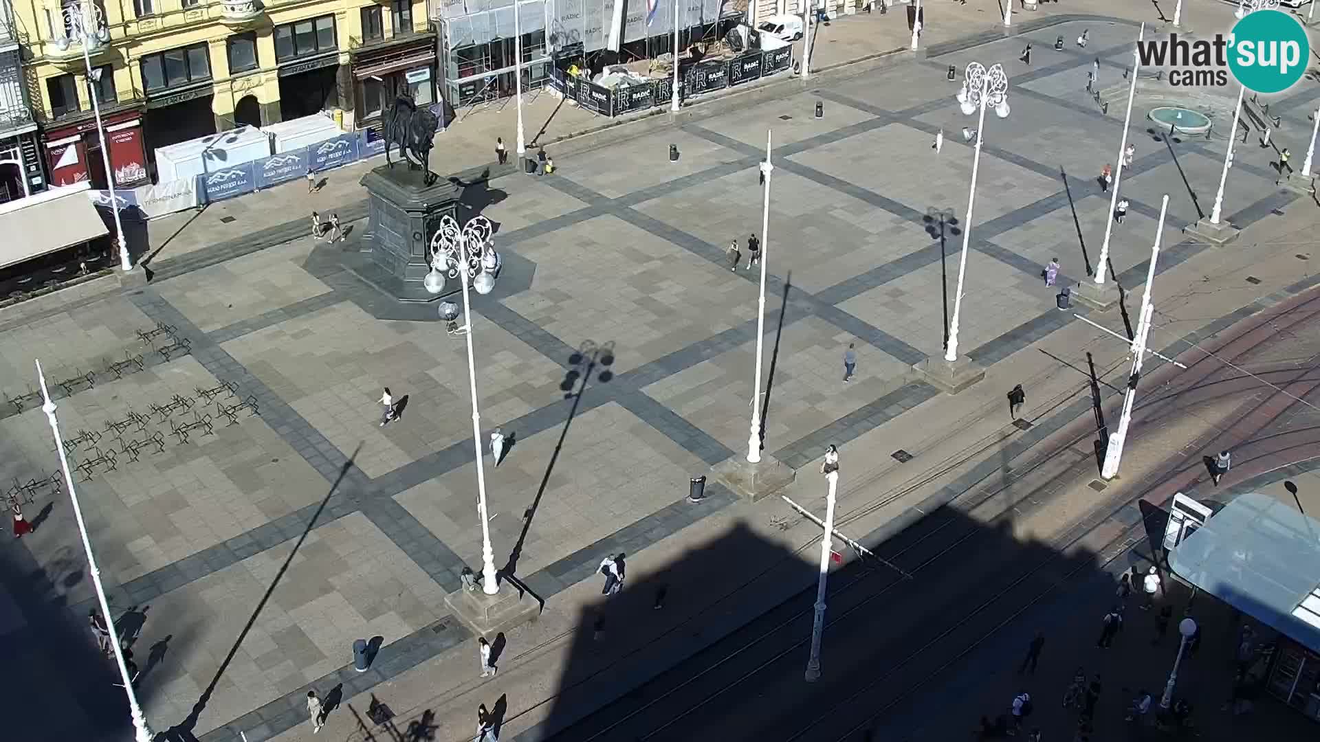 LIVE Webcam Zagreb Hotel Dubrovnik | Ban Jelačić square