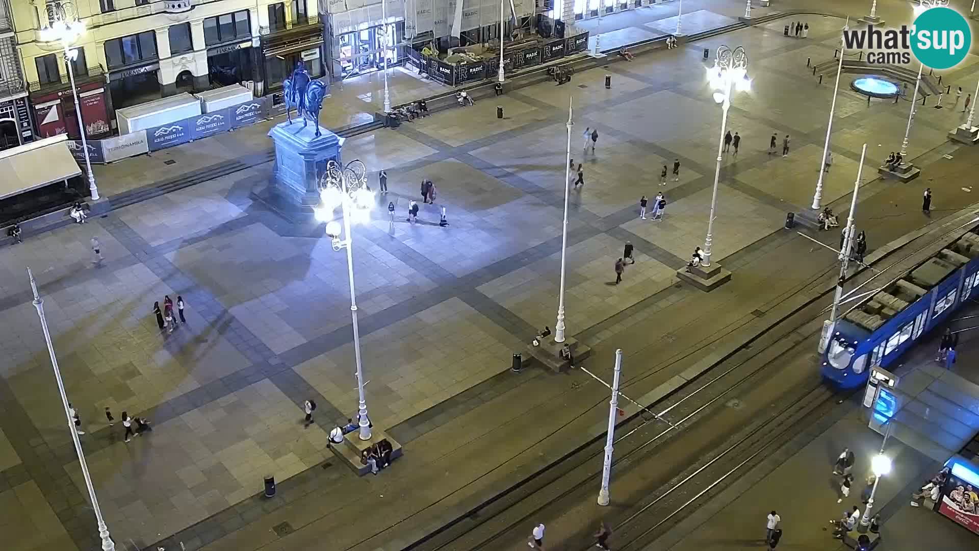 LIVE Webcam Zagreb Hotel Dubrovnik | Ban Jelačić square