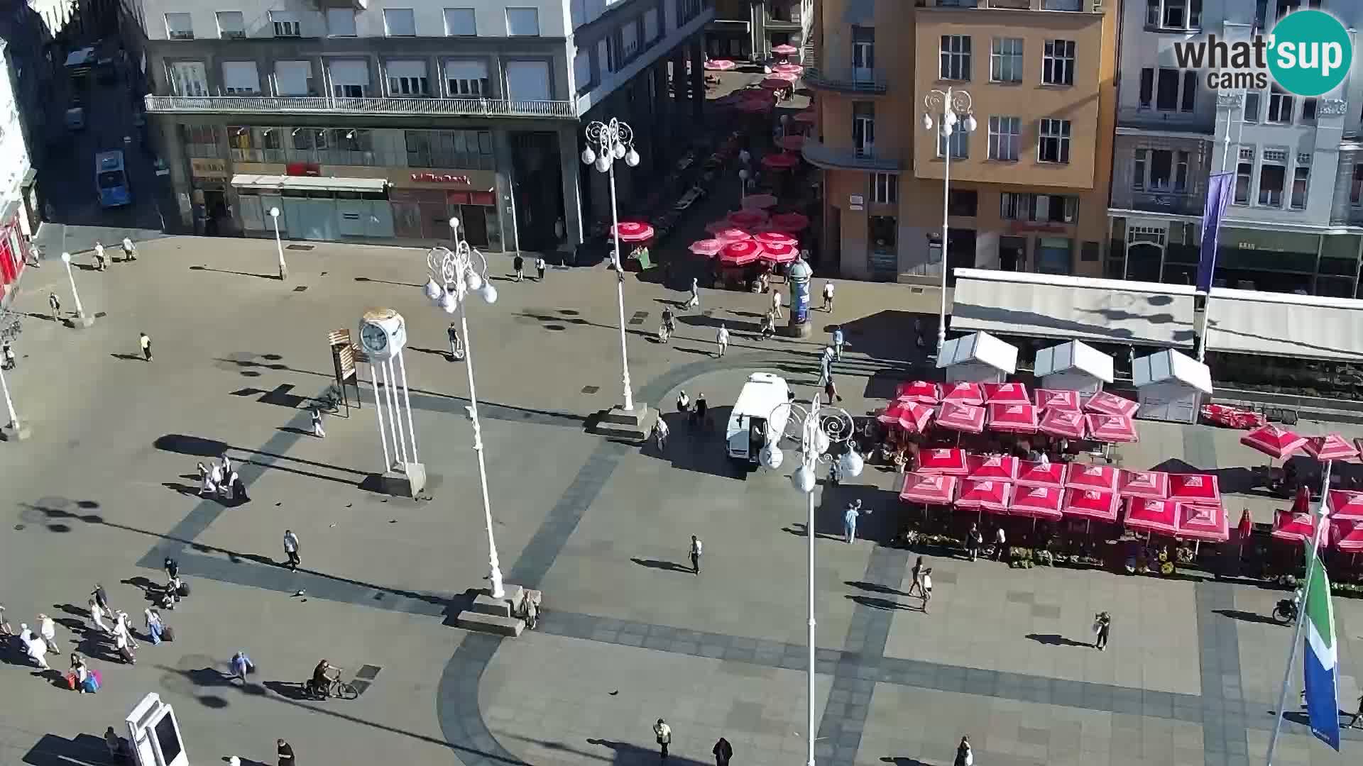 Ban Jelačić live cam Zagreb – Hotel Dubrovnik