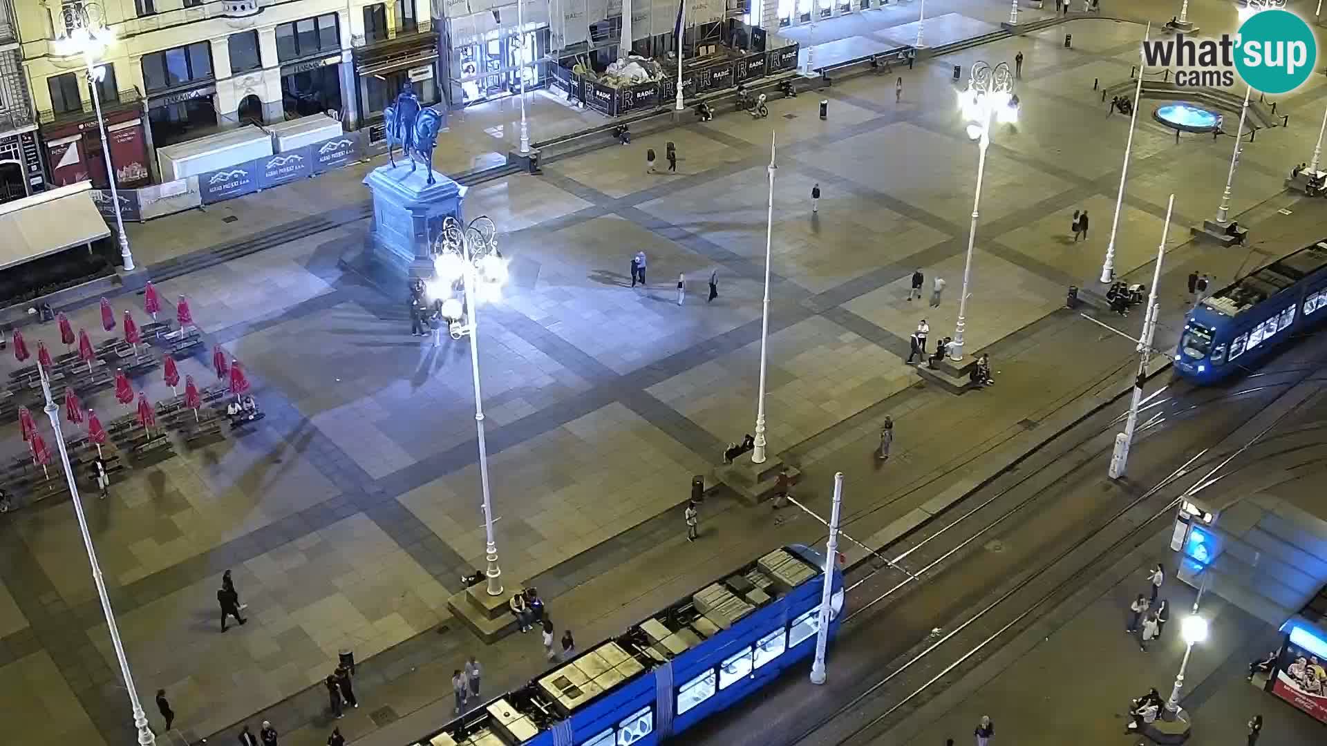 Piazza Ban Jelačić livecam Zagreb – Hotel Dubrovnik