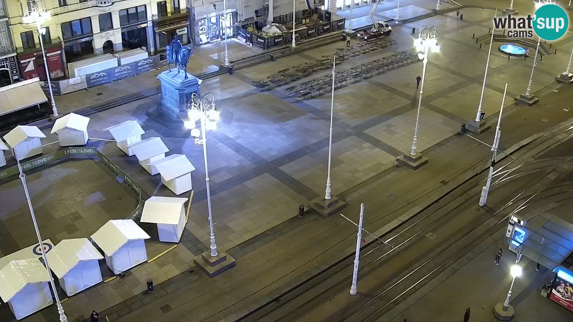 Ban Jelačić Platz Live webcam Zagreb – Hotel Dubrovnik