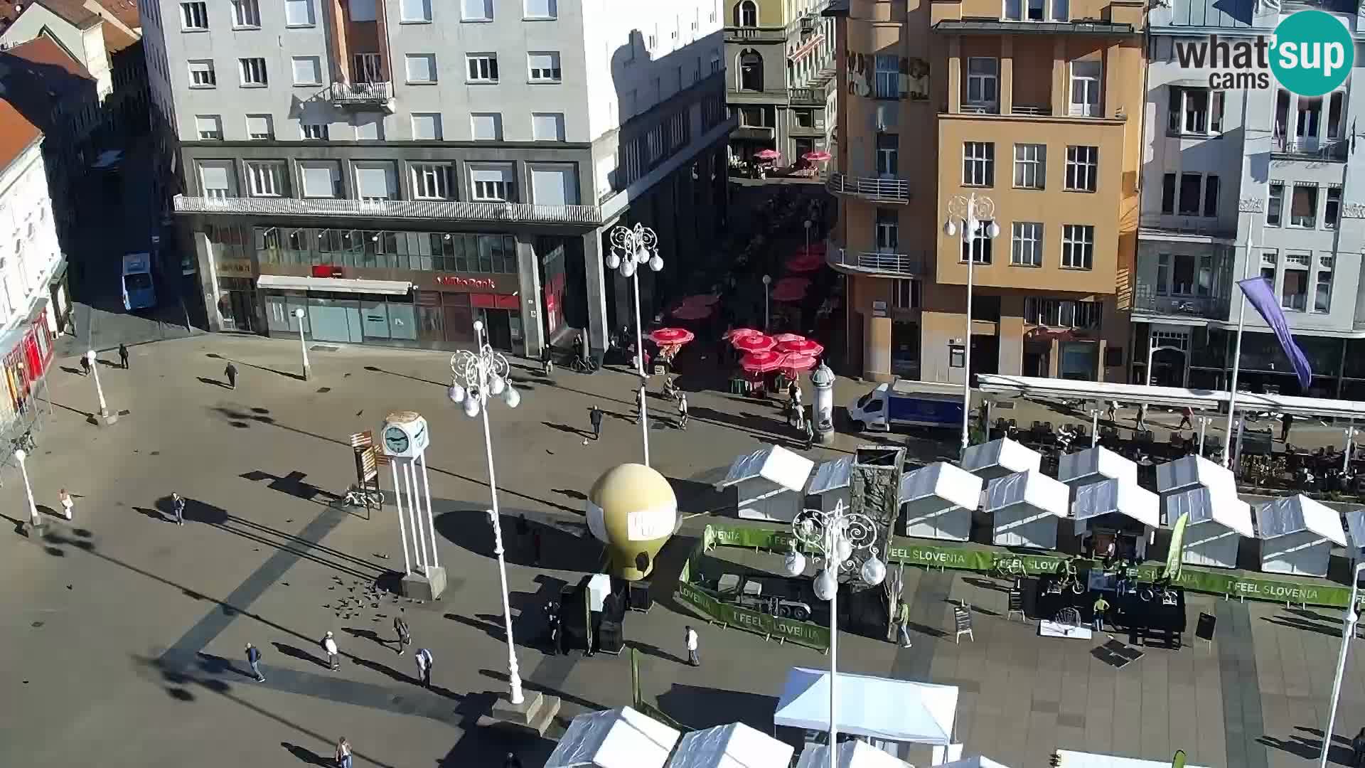 Ban Jelačić live cam Zagreb – Hotel Dubrovnik