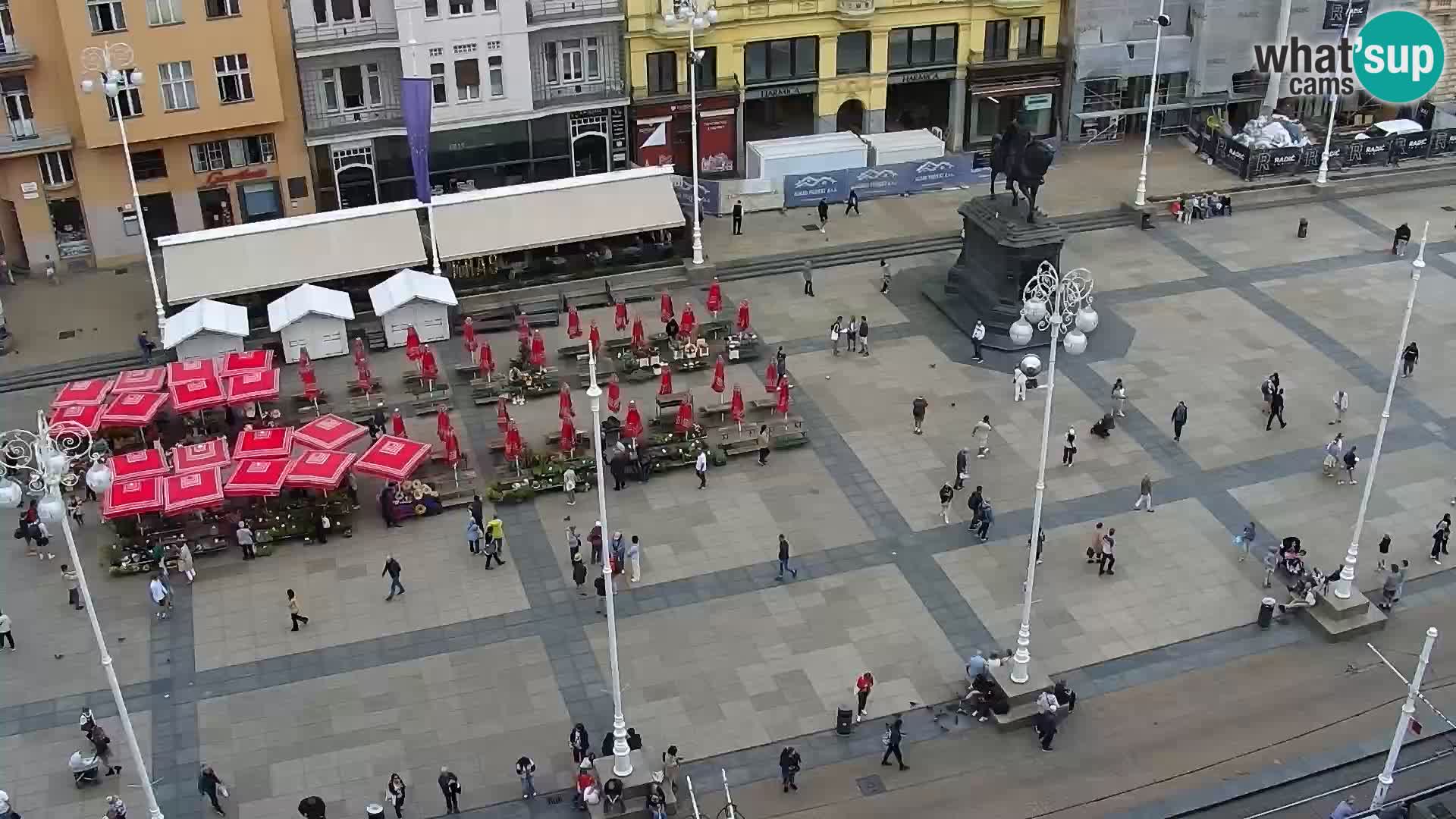 Ban Jelačić live cam Zagreb – Hotel Dubrovnik