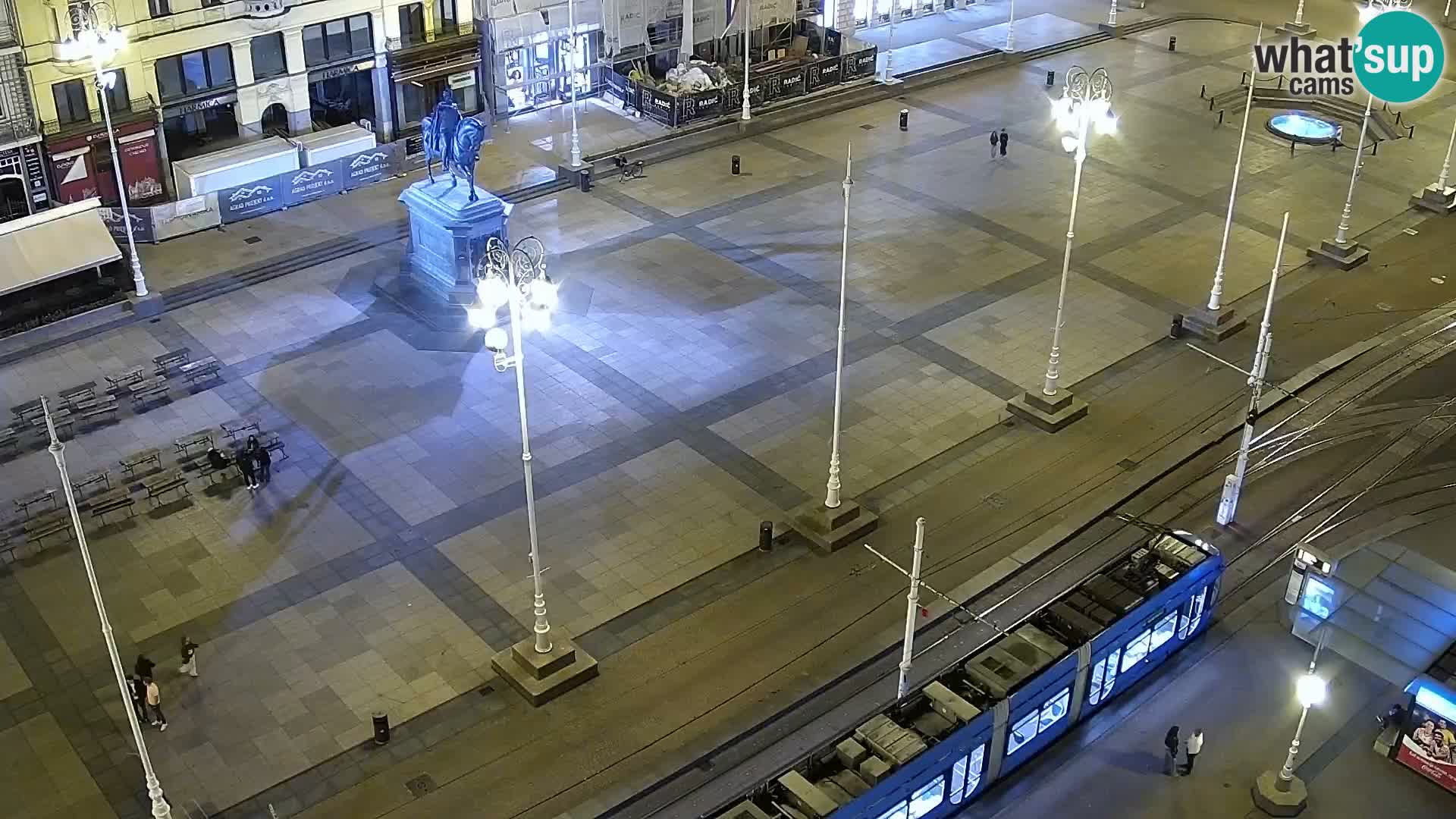 Ban Jelačić Platz  Live webcam Zagreb – Hotel Dubrovnik