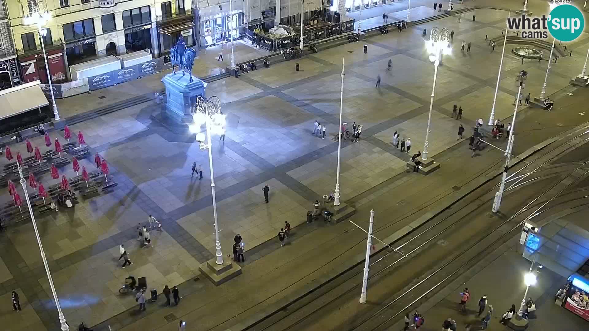 Plaza Ban Jelačić camera en vivo Zagreb – Hotel Dubrovnik