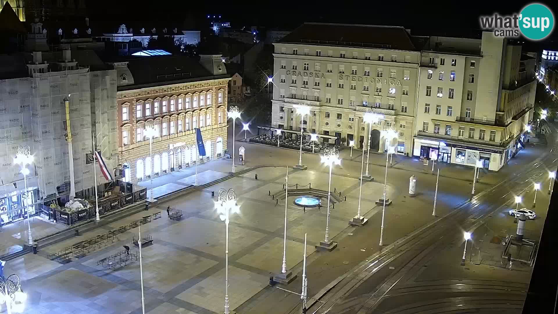 Ban Jelačić live cam Zagreb – Hotel Dubrovnik