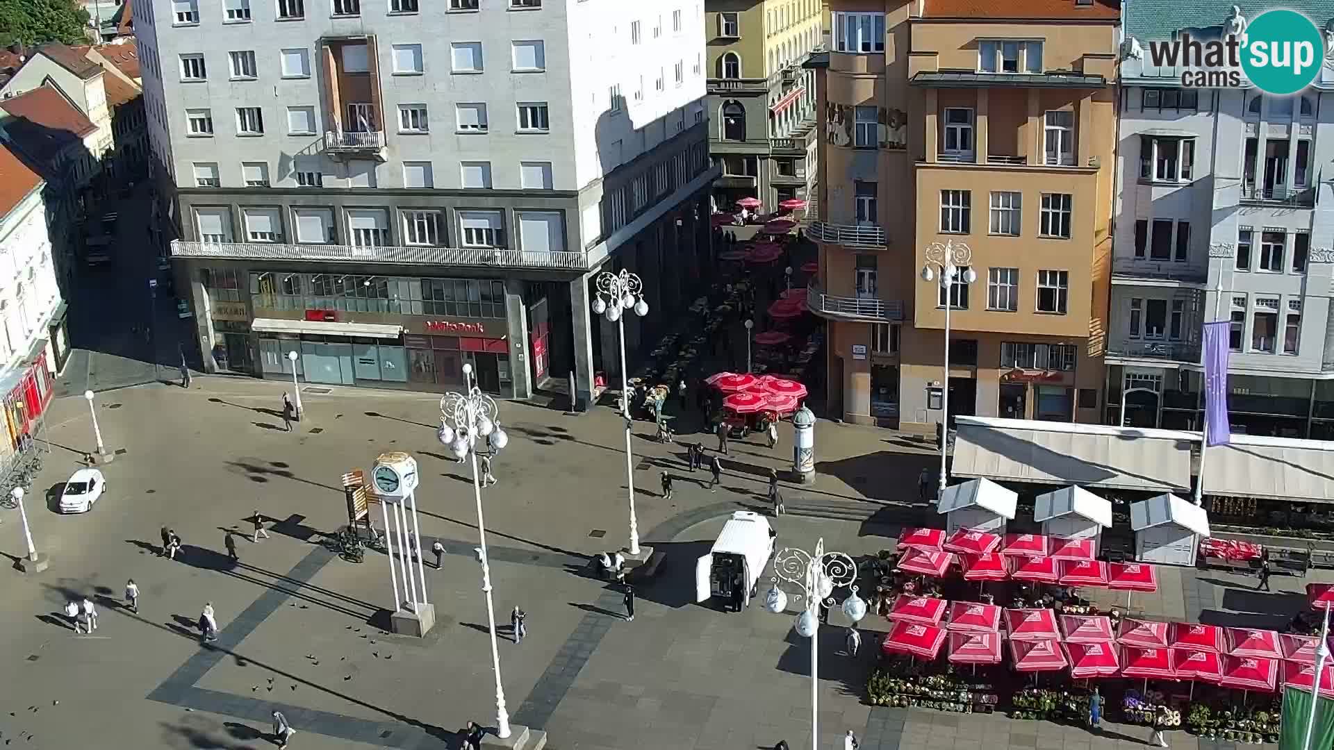 Ban Jelačić live cam Zagreb – Hotel Dubrovnik