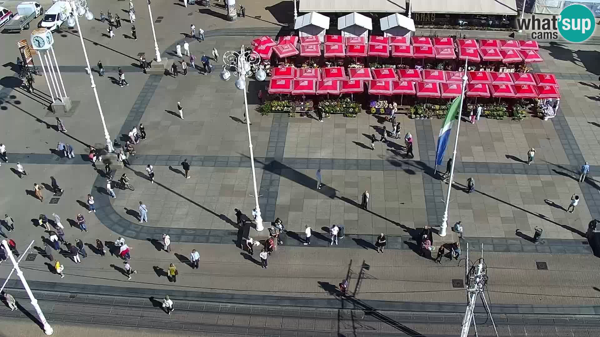Ban Jelačić Platz  Live webcam Zagreb – Hotel Dubrovnik