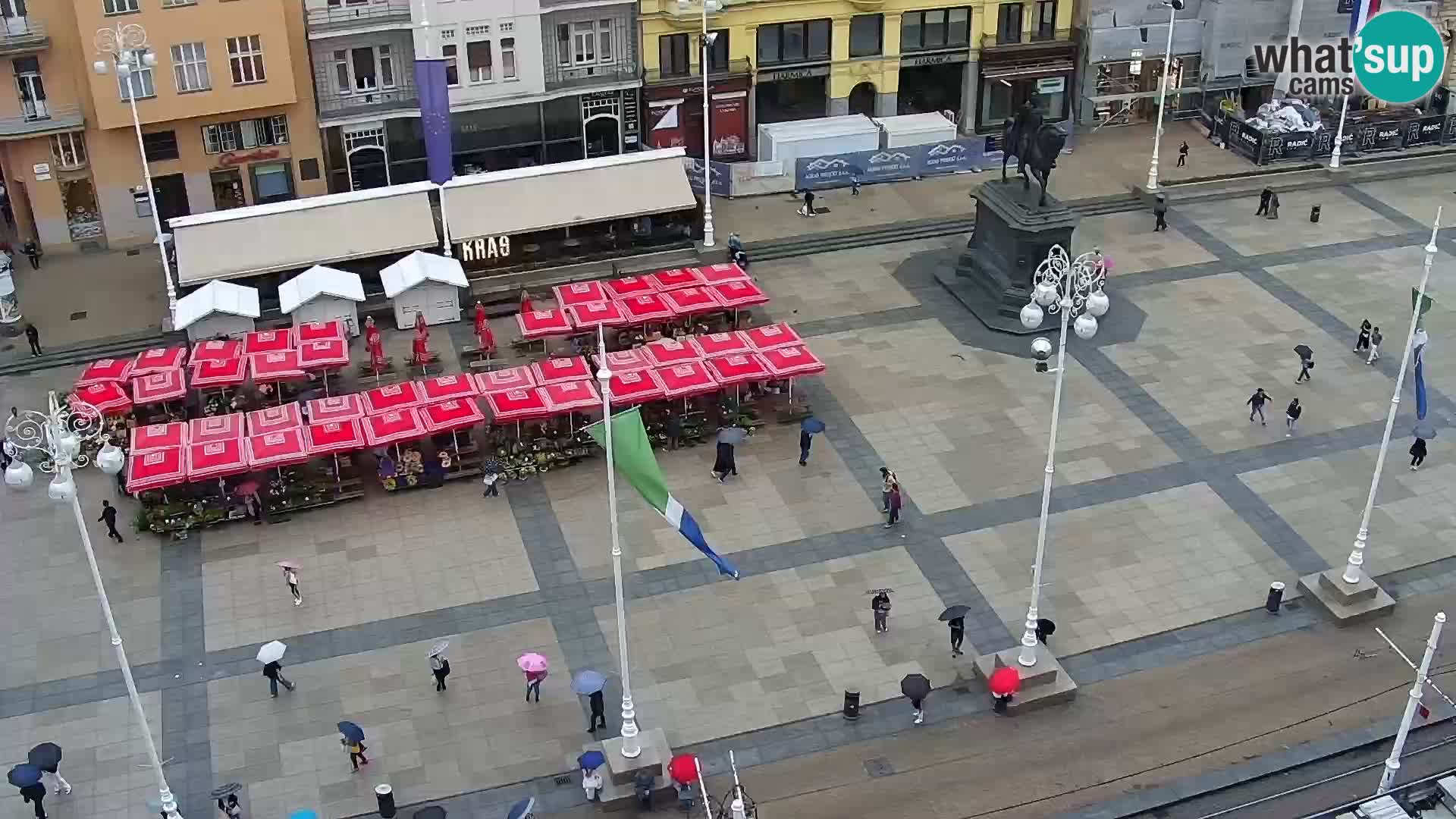 Ban Jelačić live cam Zagreb – Hotel Dubrovnik