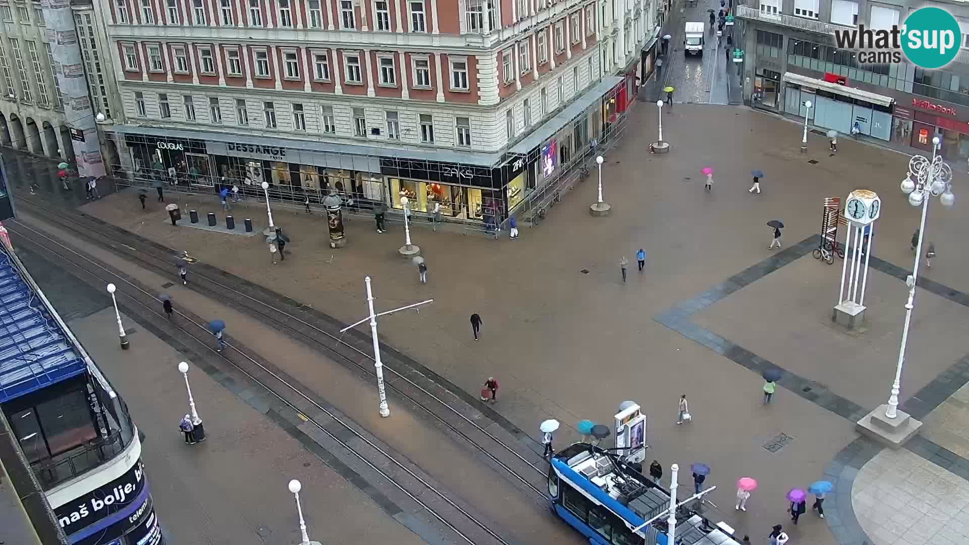 Ban Jelačić live cam Zagreb – Hotel Dubrovnik