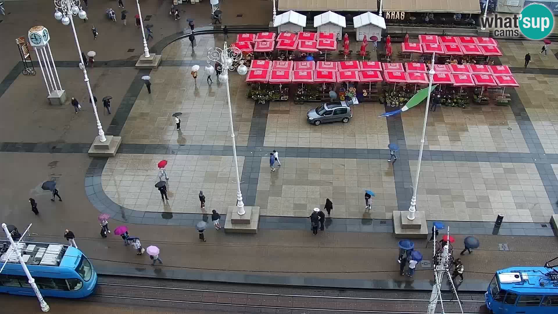 LIVE Webcam Zagreb Hotel Dubrovnik | Ban Jelačić square