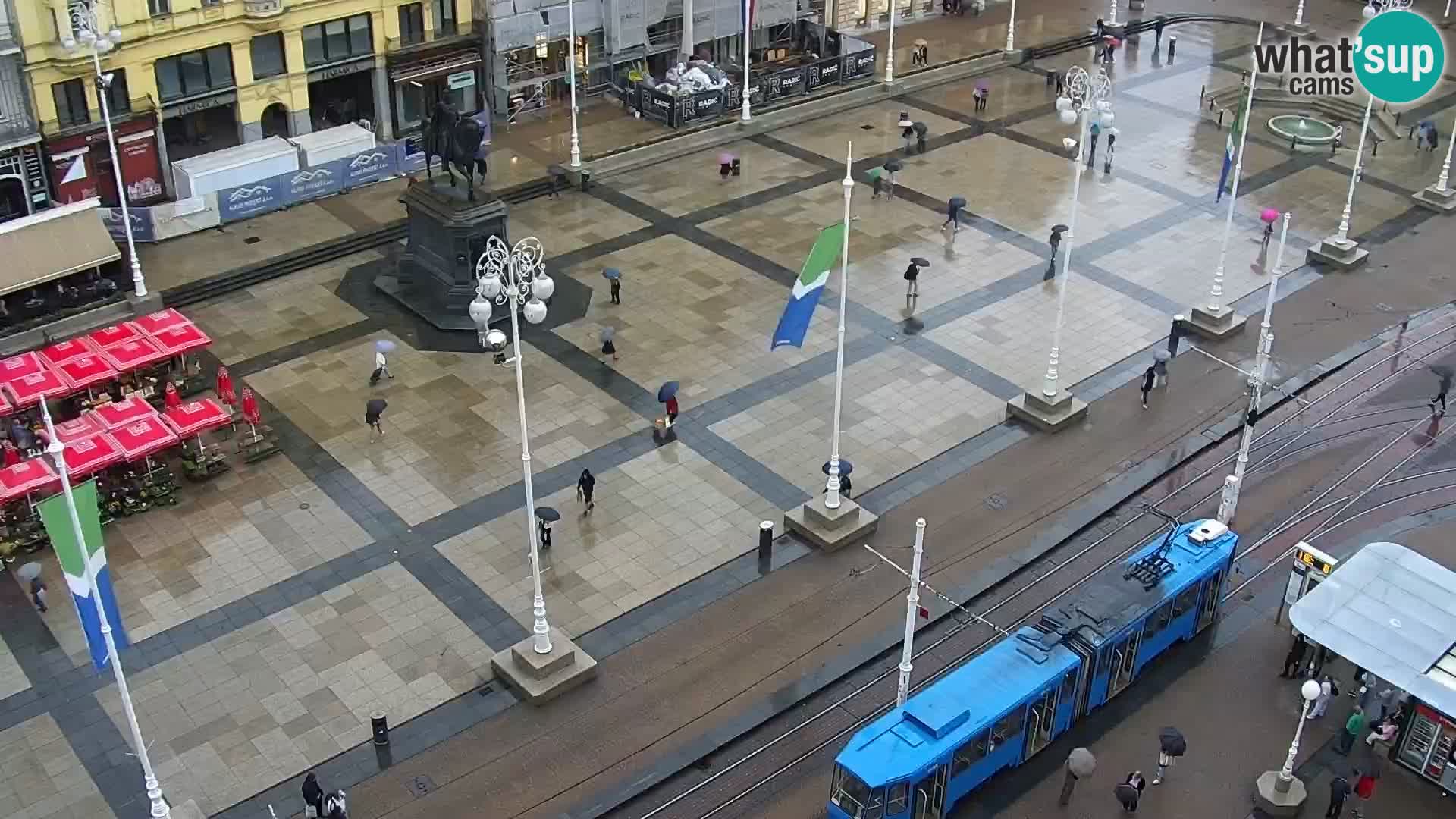 Ban Jelačić Platz  Live webcam Zagreb – Hotel Dubrovnik