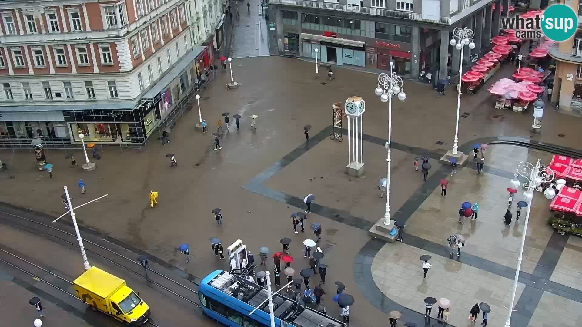 Ban Jelačić live cam Zagreb – Hotel Dubrovnik