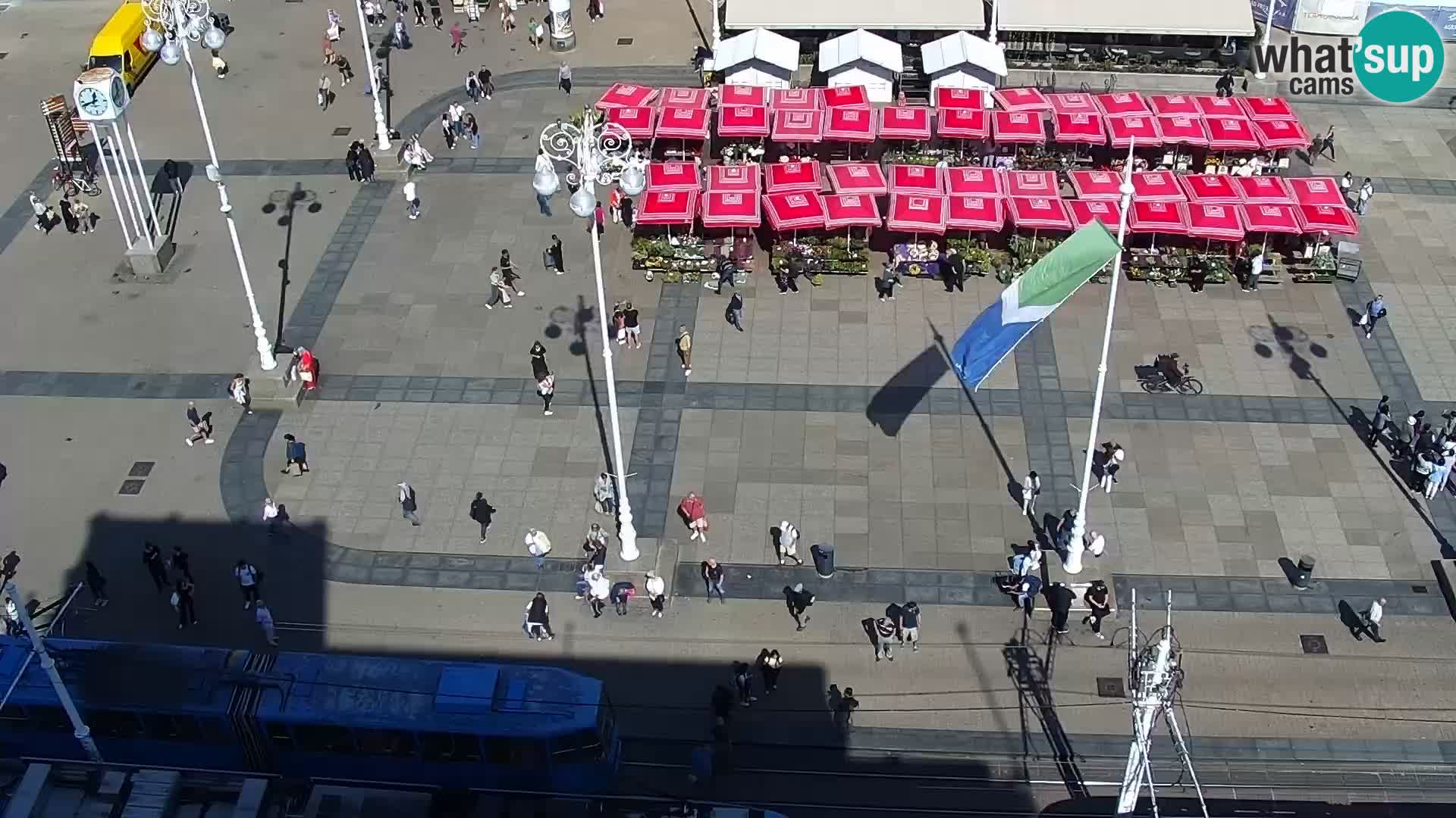 Ban Jelačić live cam Zagreb – Hotel Dubrovnik