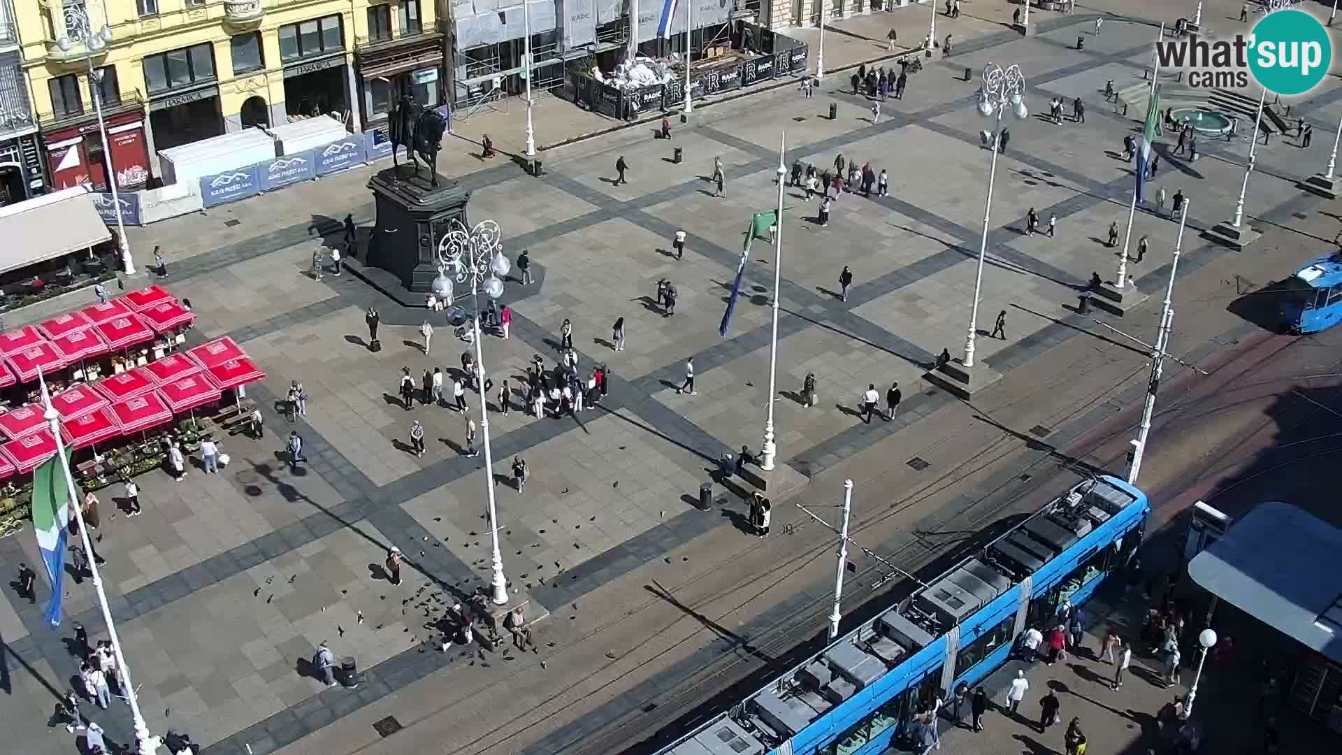 Ban Jelačić live cam Zagreb – Hotel Dubrovnik