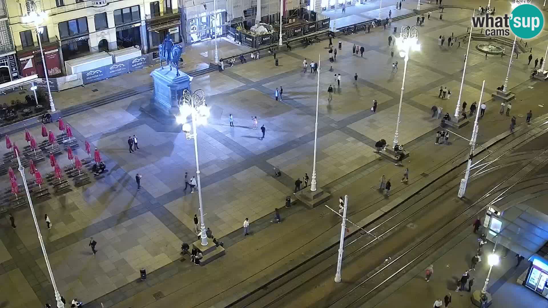 LIVE Webcam Zagreb Hotel Dubrovnik | Ban Jelačić square