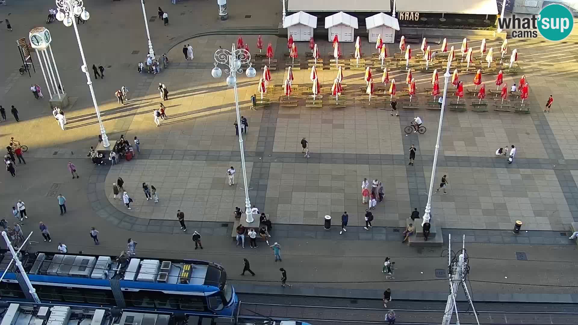Ban Jelačić live cam Zagreb – Hotel Dubrovnik