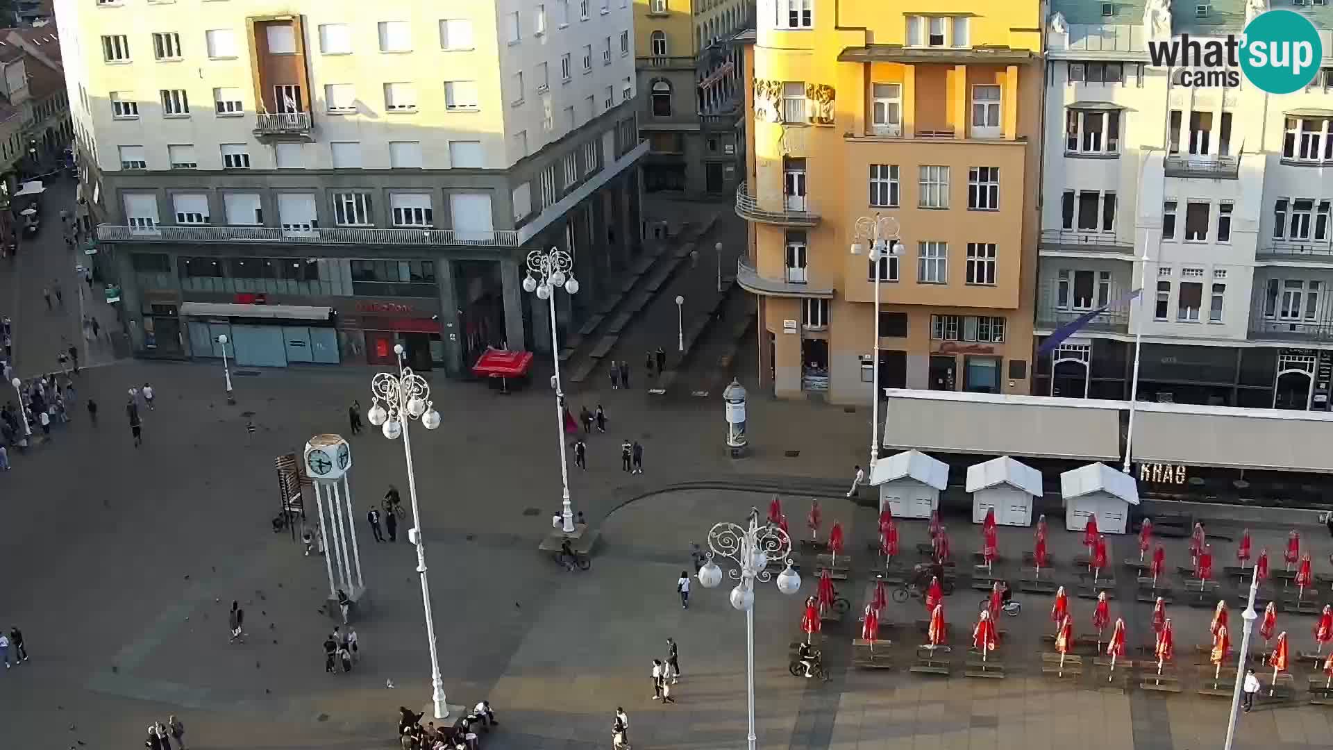 Ban Jelačić live cam Zagreb – Hotel Dubrovnik
