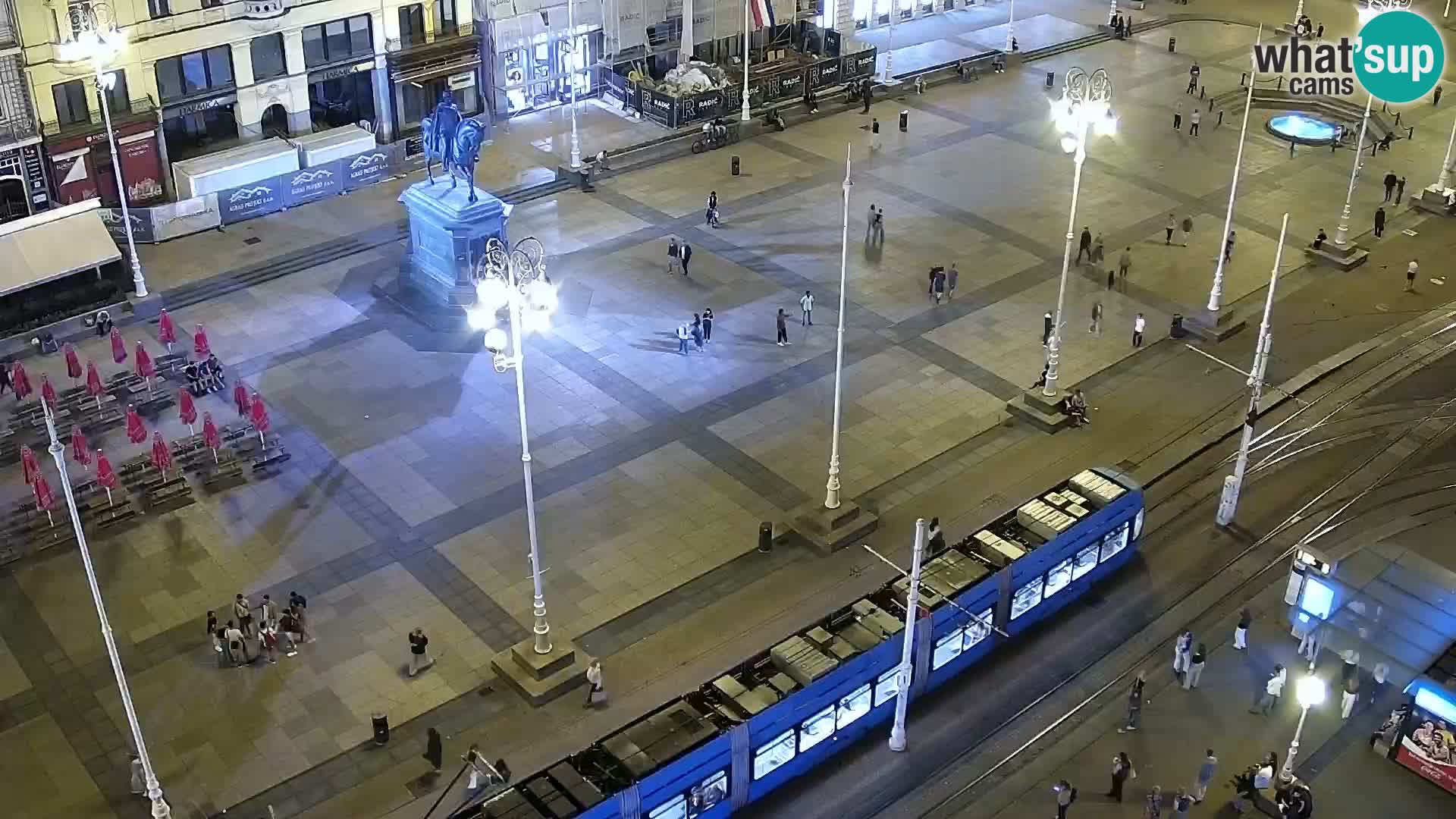 LIVE Webcam Zagreb Hotel Dubrovnik | Ban Jelačić square