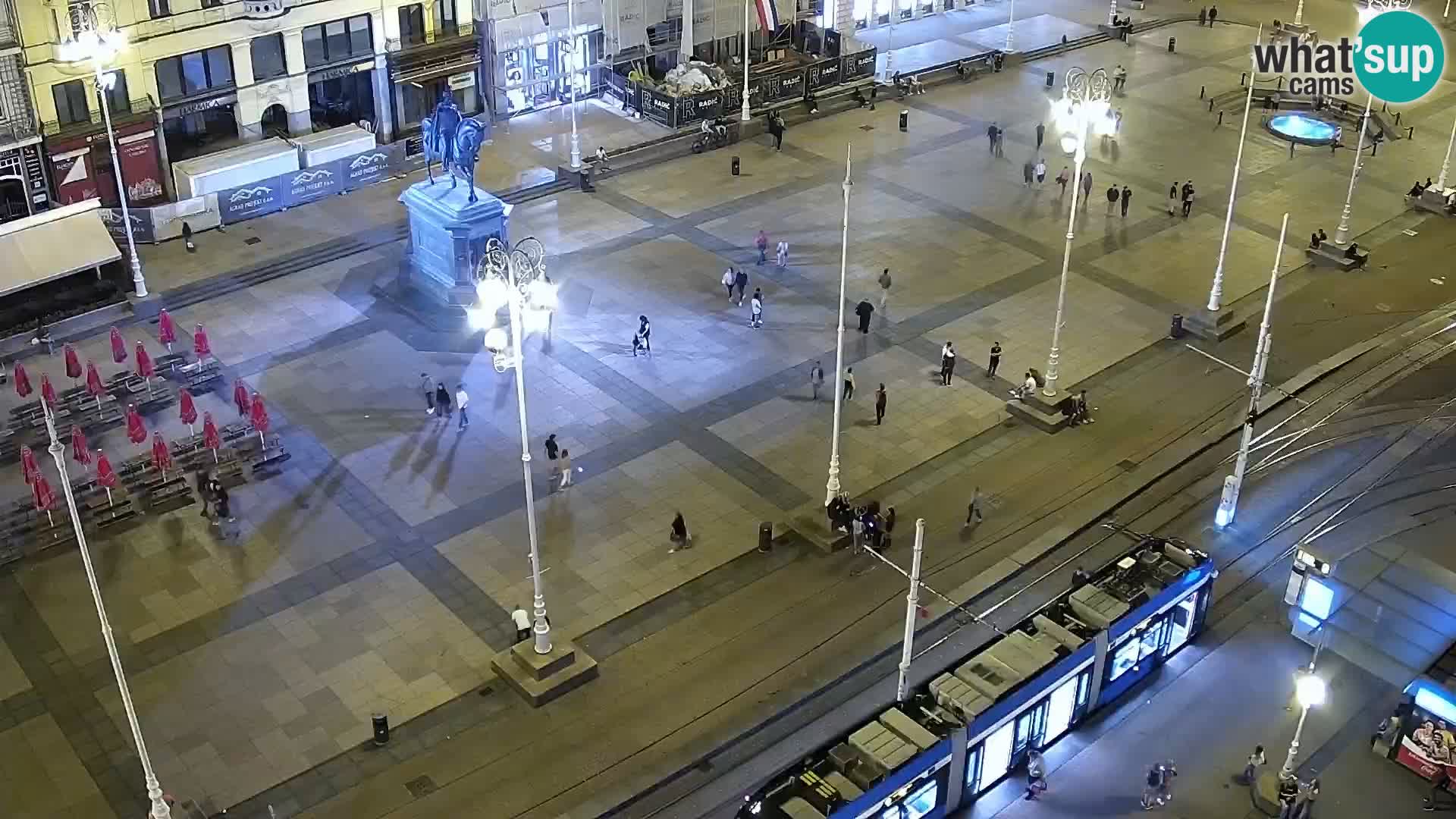 Ban Jelačić live cam Zagreb – Hotel Dubrovnik