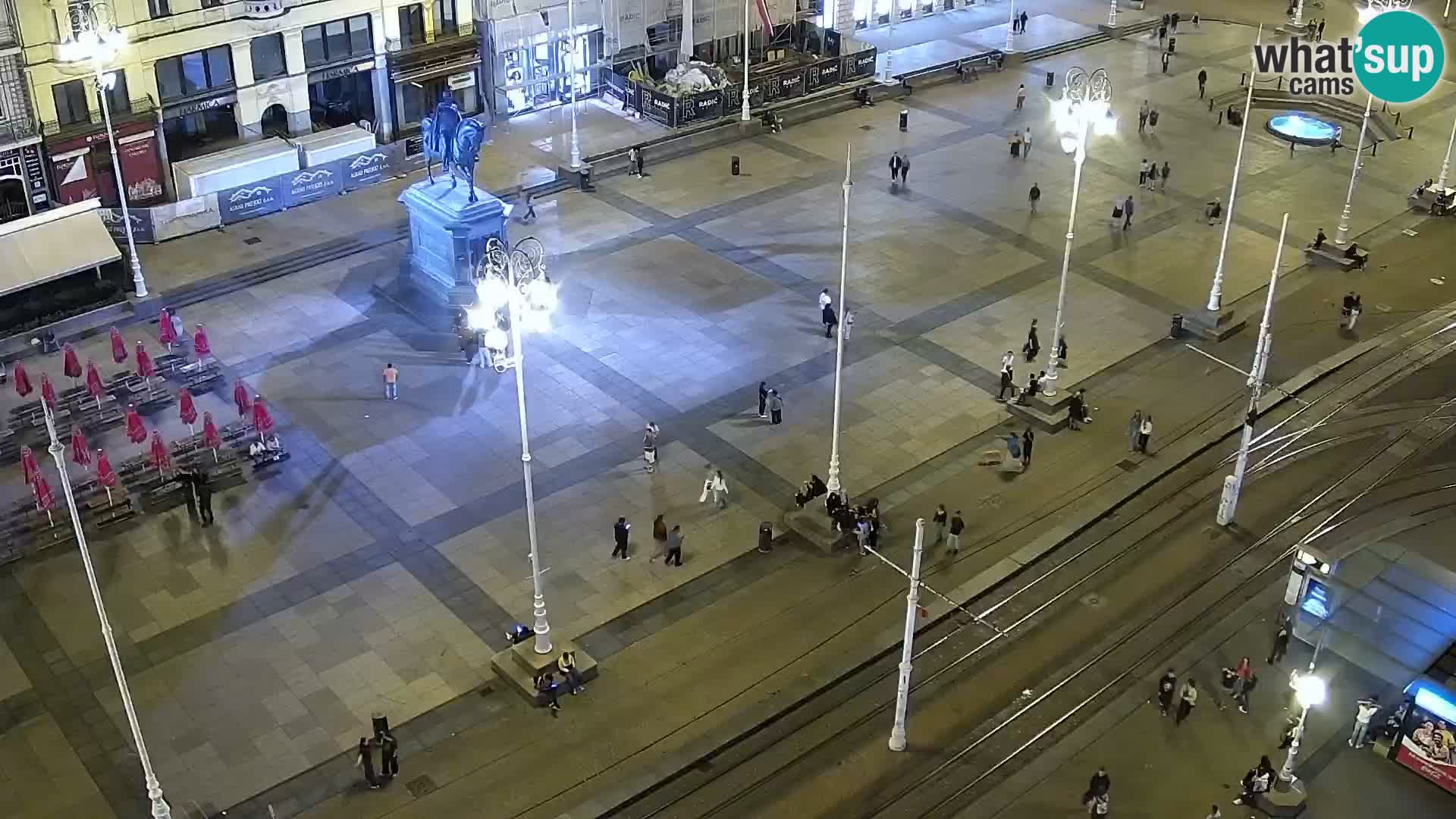 Ban Jelačić live cam Zagreb – Hotel Dubrovnik