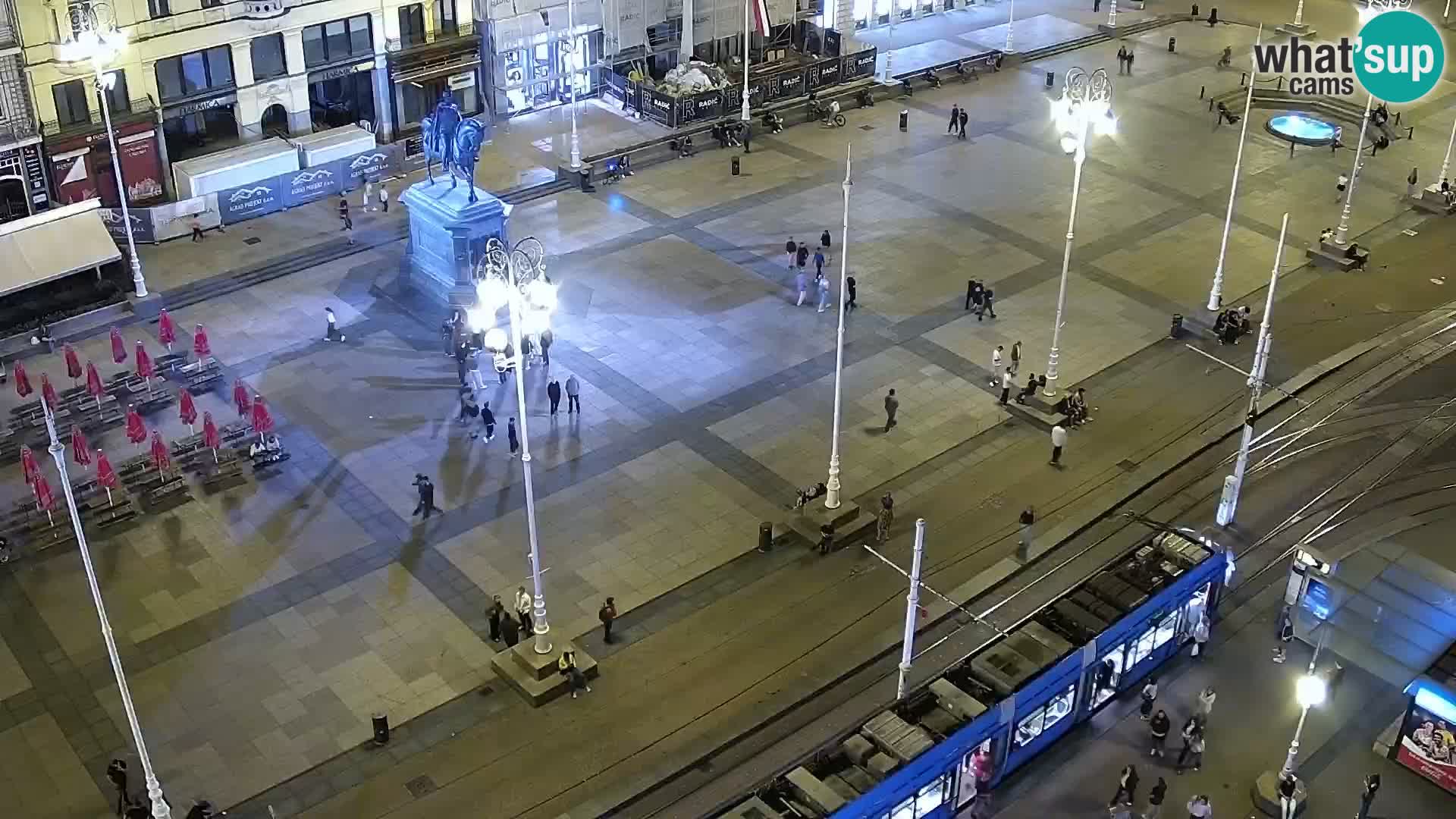 LIVE Webcam Zagreb Hotel Dubrovnik | Ban Jelačić square
