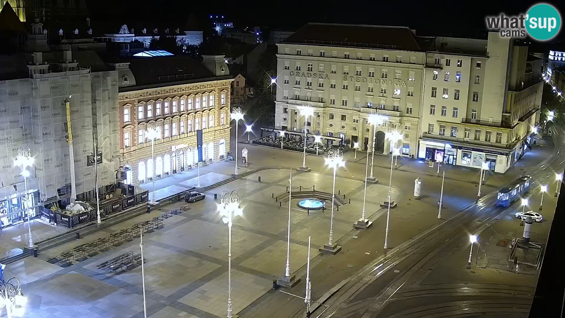 Ban Jelačić live cam Zagreb – Hotel Dubrovnik