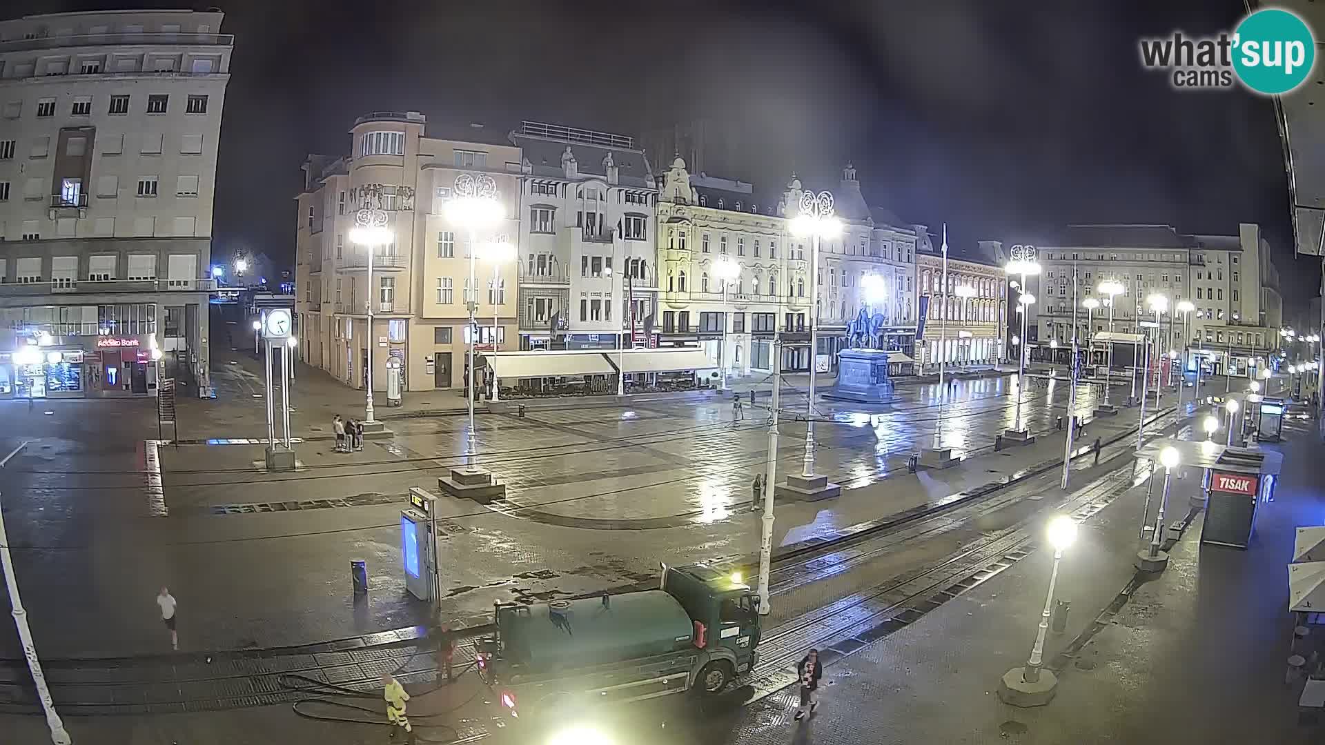 Spletna kamera Zagreb Ban Jelačić