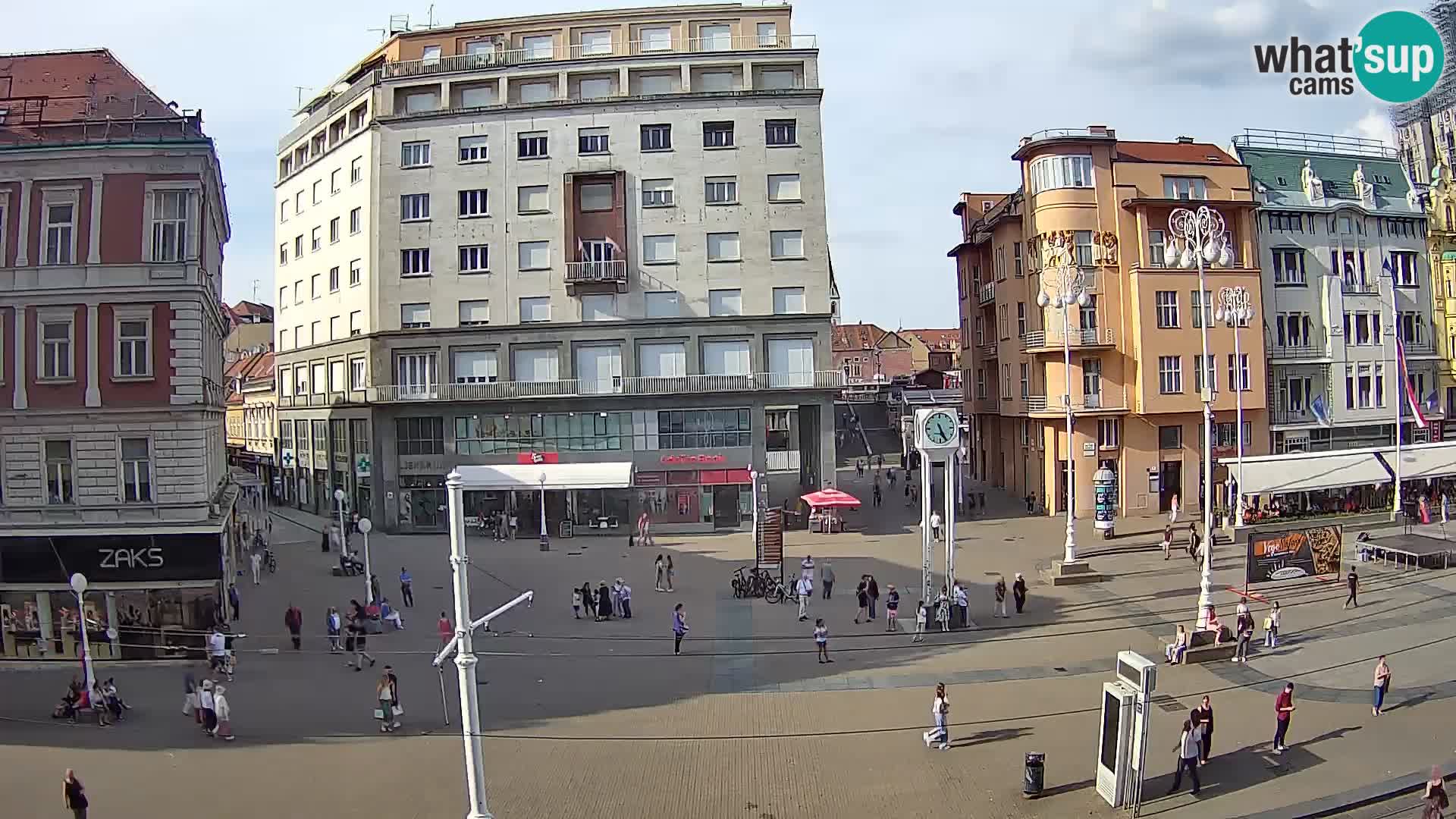 Zagabria – piazza Ban Jelačić