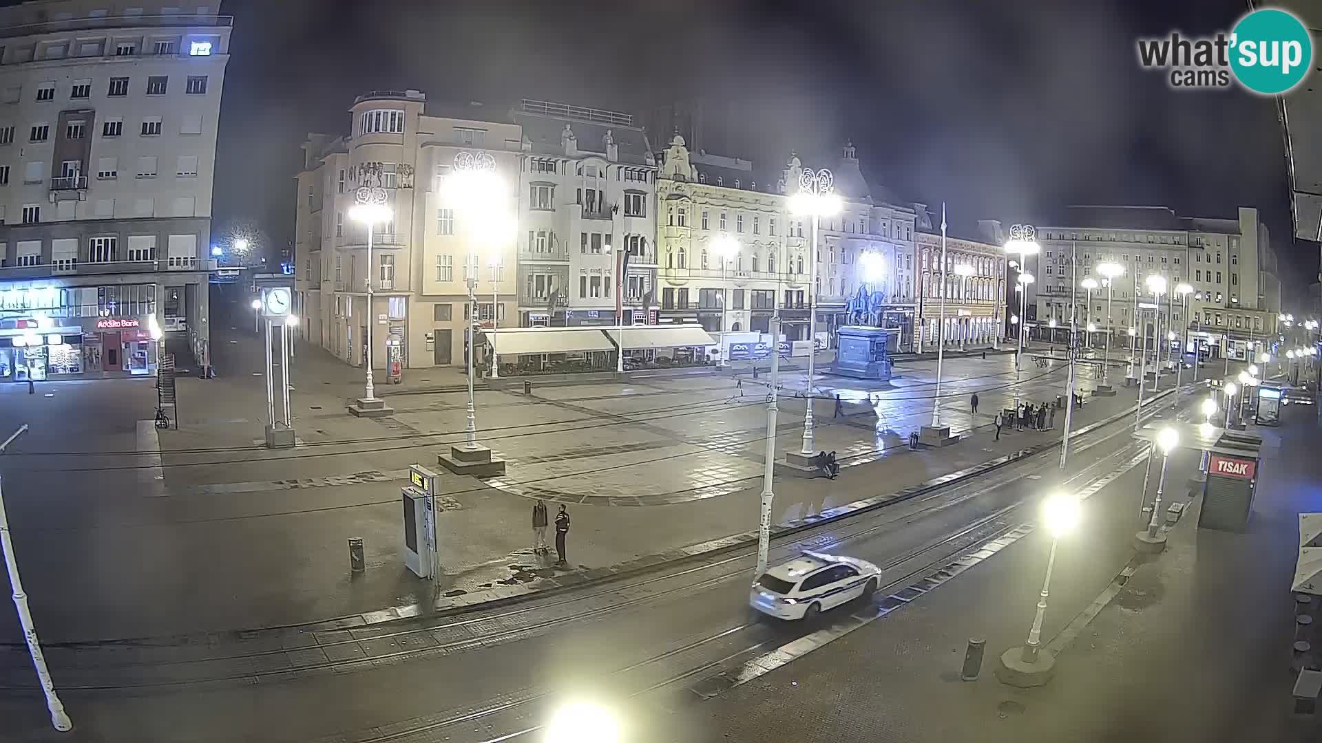 Webcam Zagreb Bana Jelačića square | Croatia