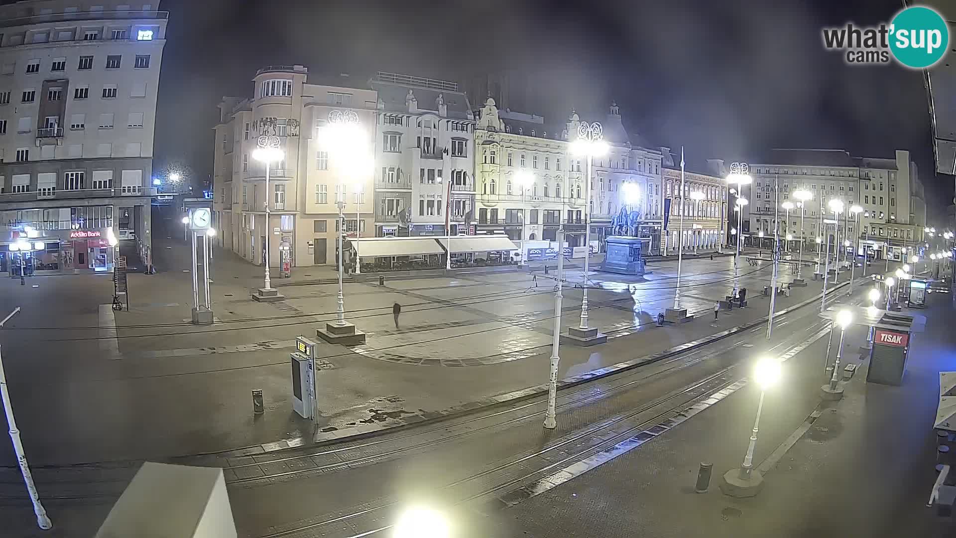 Zagreb live cam Bana Jelačića