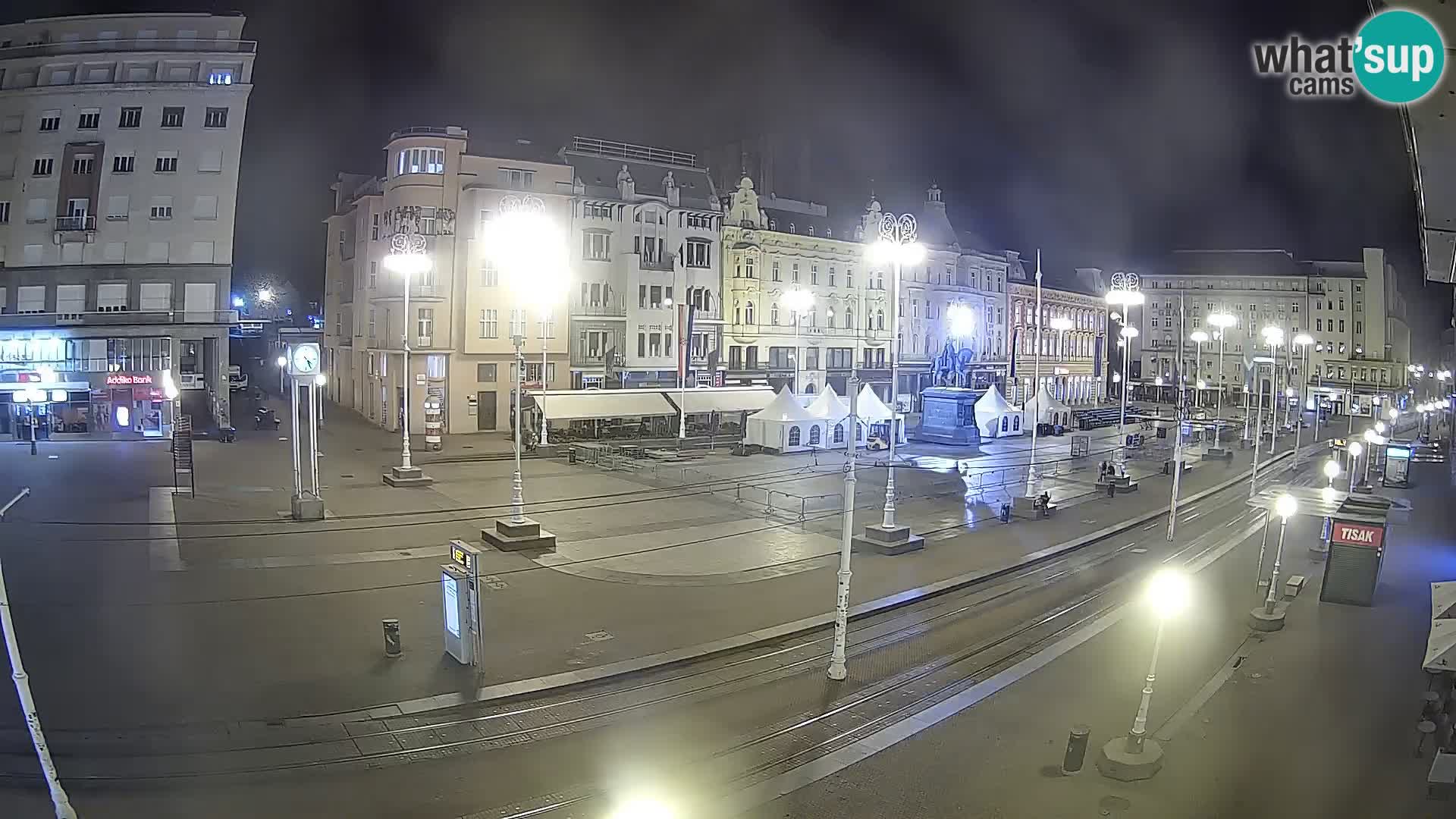 Zagreb live cam Bana Jelačića