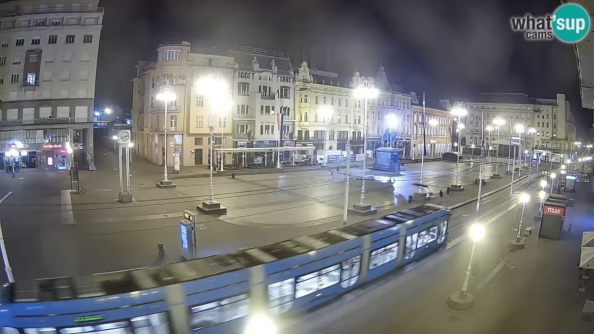 Zagreb live cam Bana Jelačića