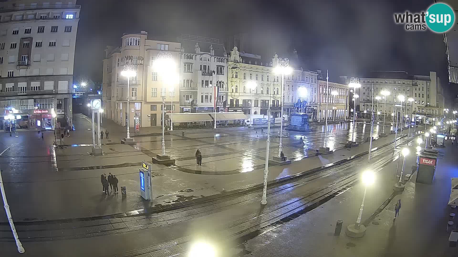 Zagreb live cam Bana Jelačića