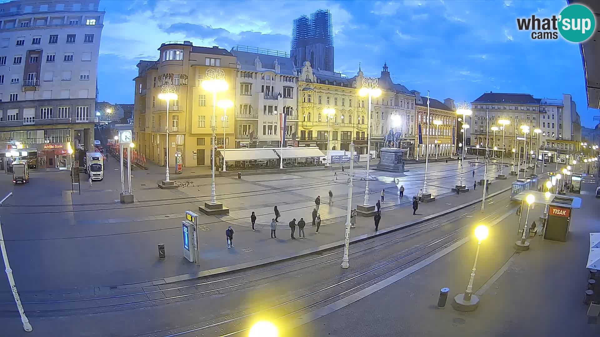 Zagreb -Trg Bana Jelačića