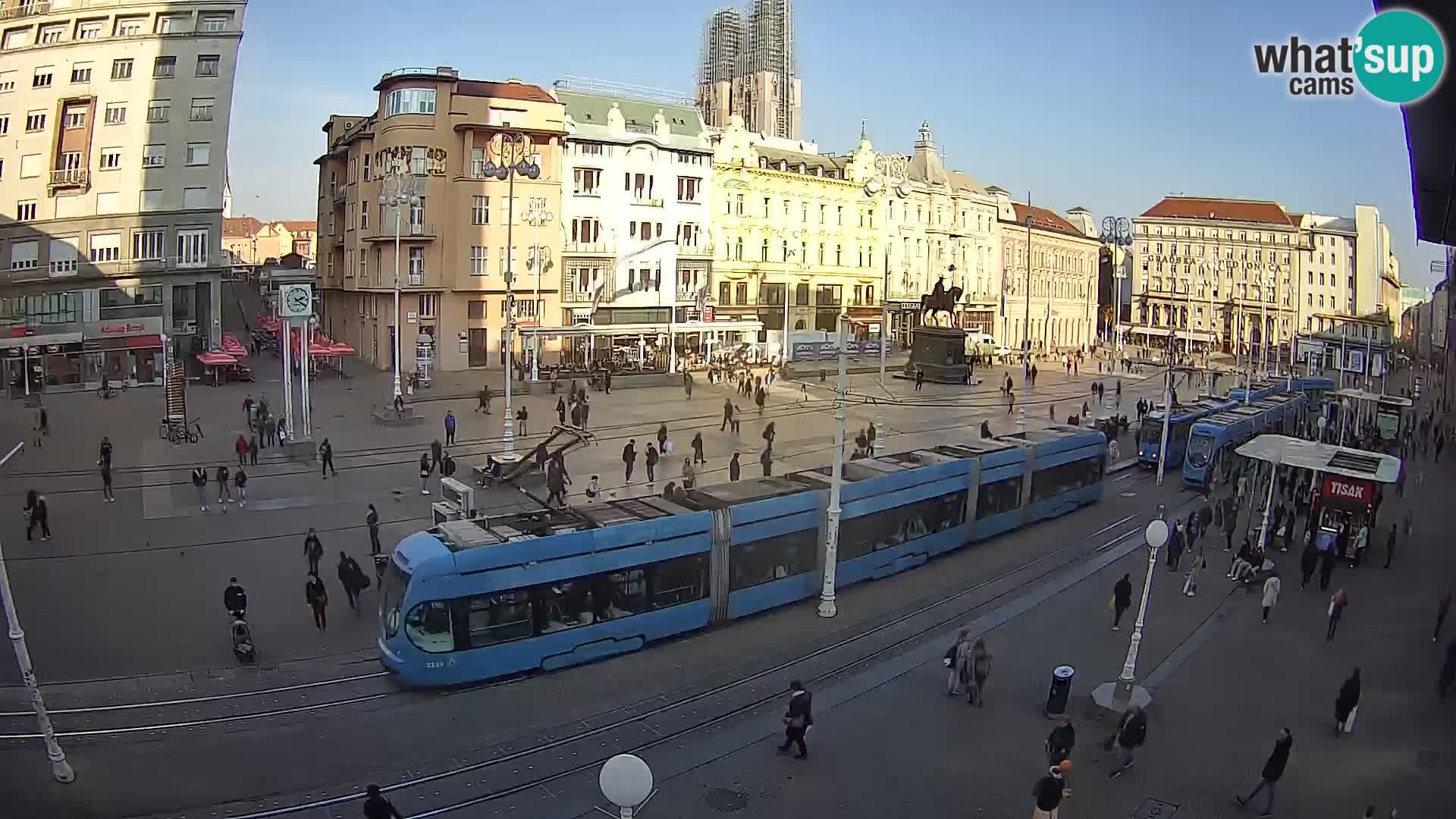 Zagabria – piazza Ban Jelačić