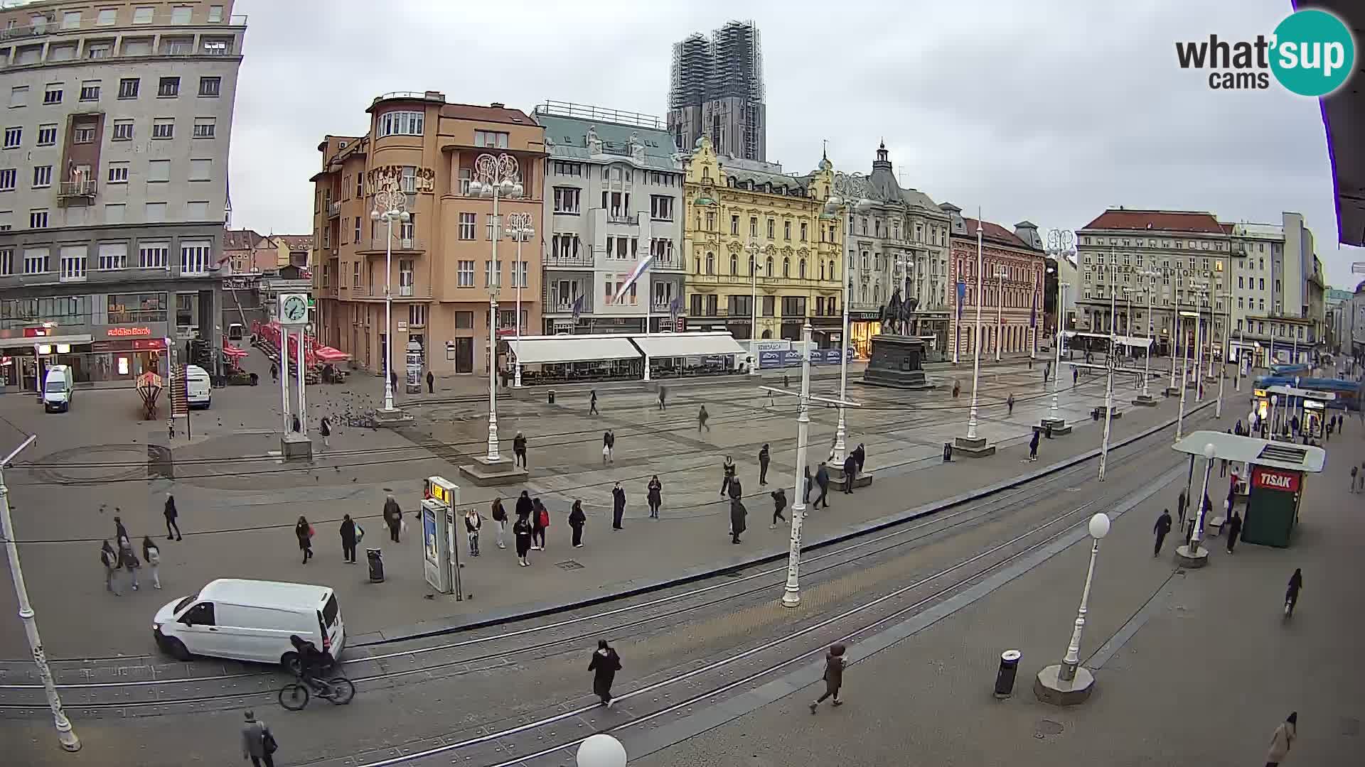 Zagreb -Trg Bana Jelačića