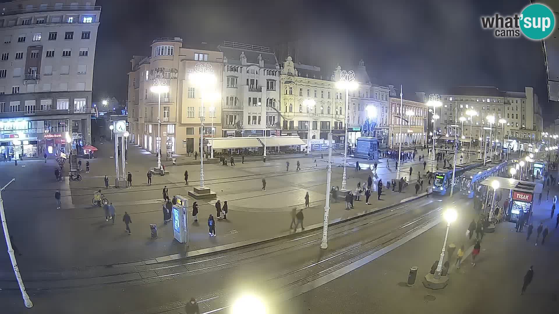 Zagreb -Trg Bana Jelačića