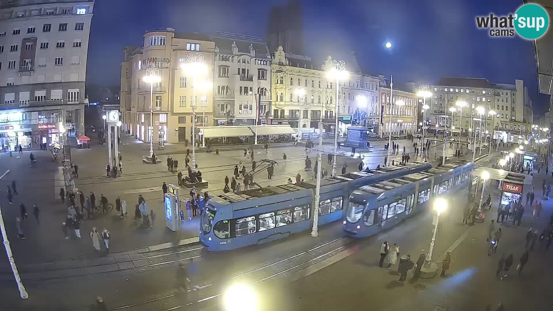 Zagabria – piazza Ban Jelačić